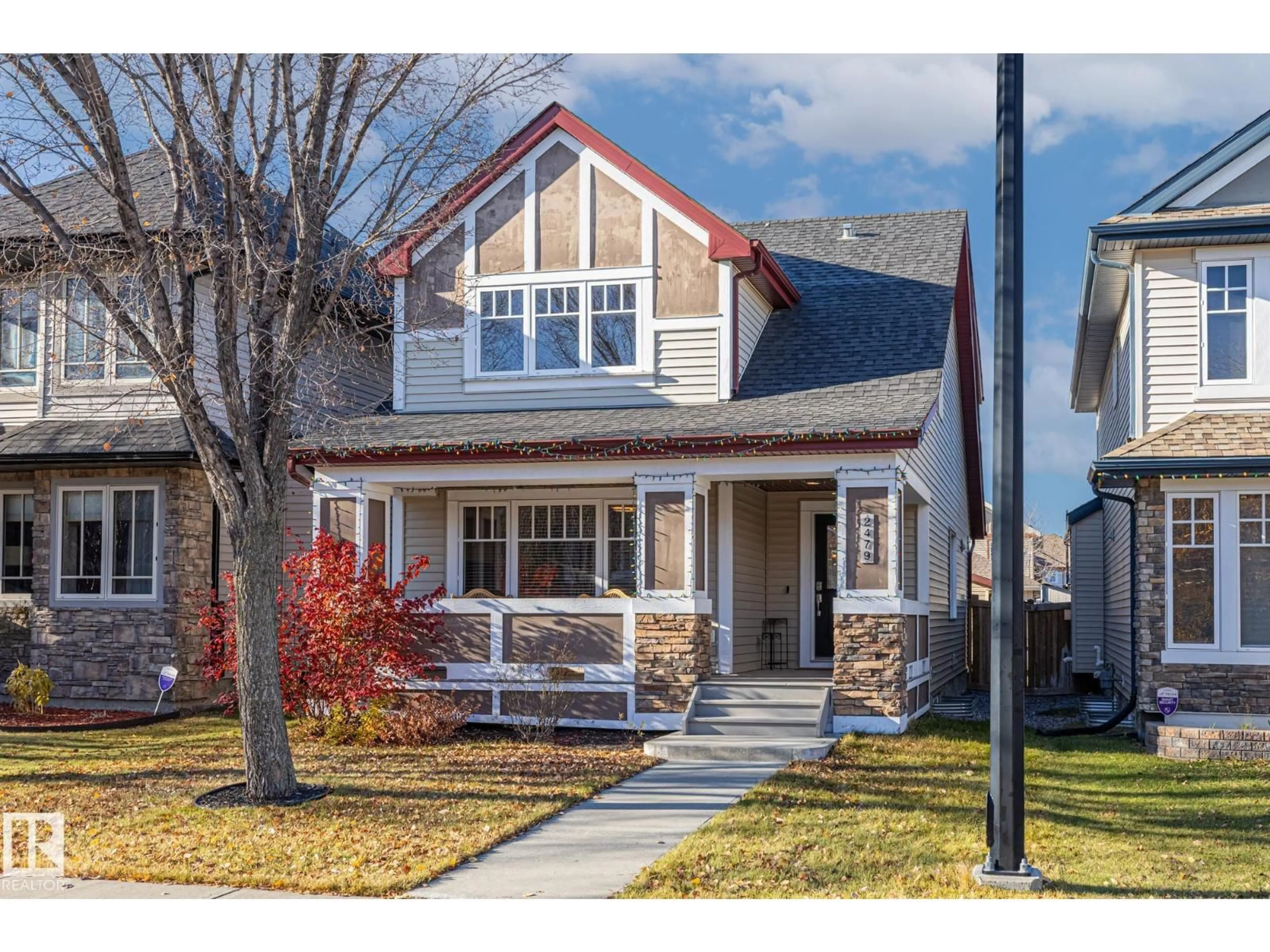Home with brick exterior material, street for 2479 AUSTIN CR, Edmonton Alberta T6W0L4