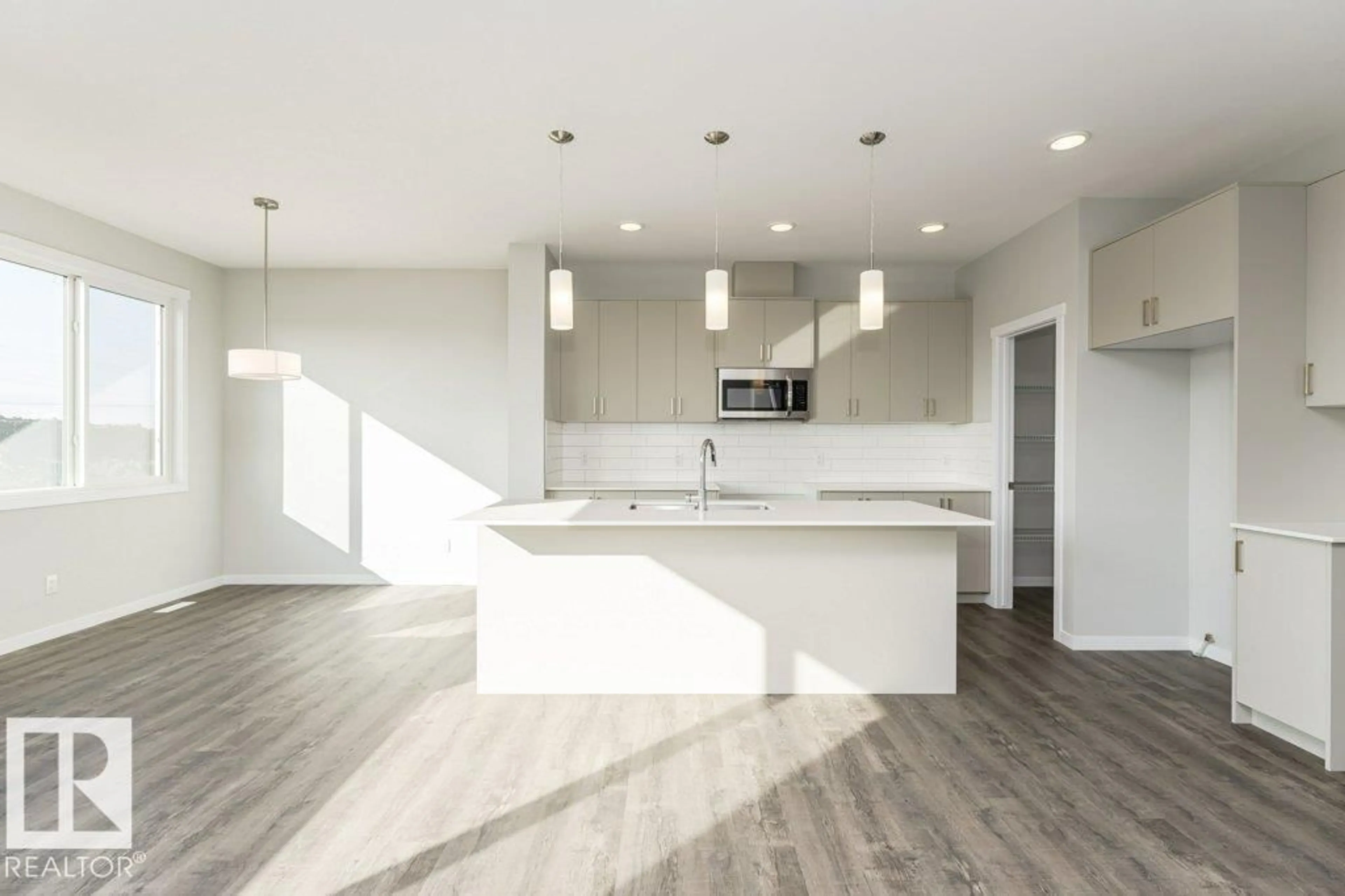 Open concept kitchen, unknown for 2357 EGRET WY, Edmonton Alberta T6M3G8