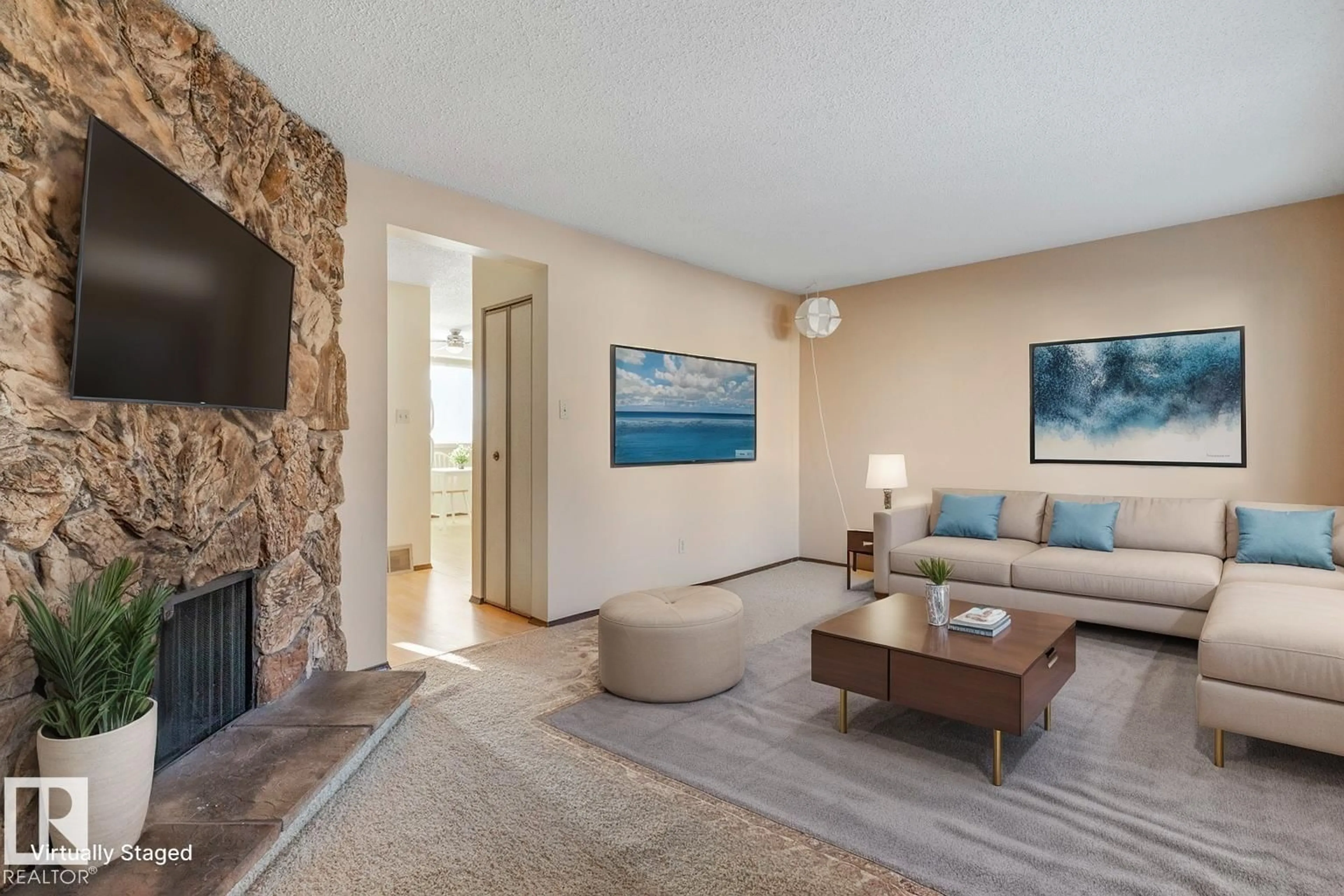 Living room with furniture, unknown for 1285 HOOKE RD, Edmonton Alberta T5A4A5