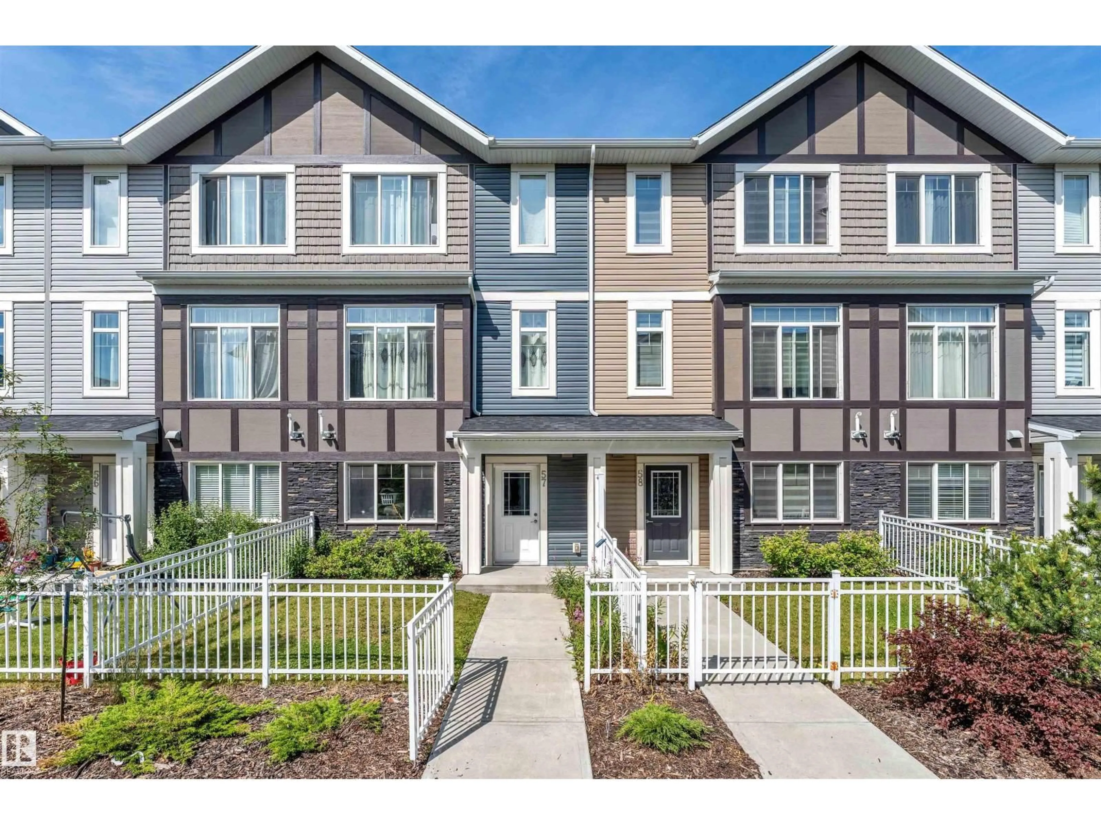 Home with vinyl exterior material, street for #57 - 2215 24 ST, Edmonton Alberta T6T1A6