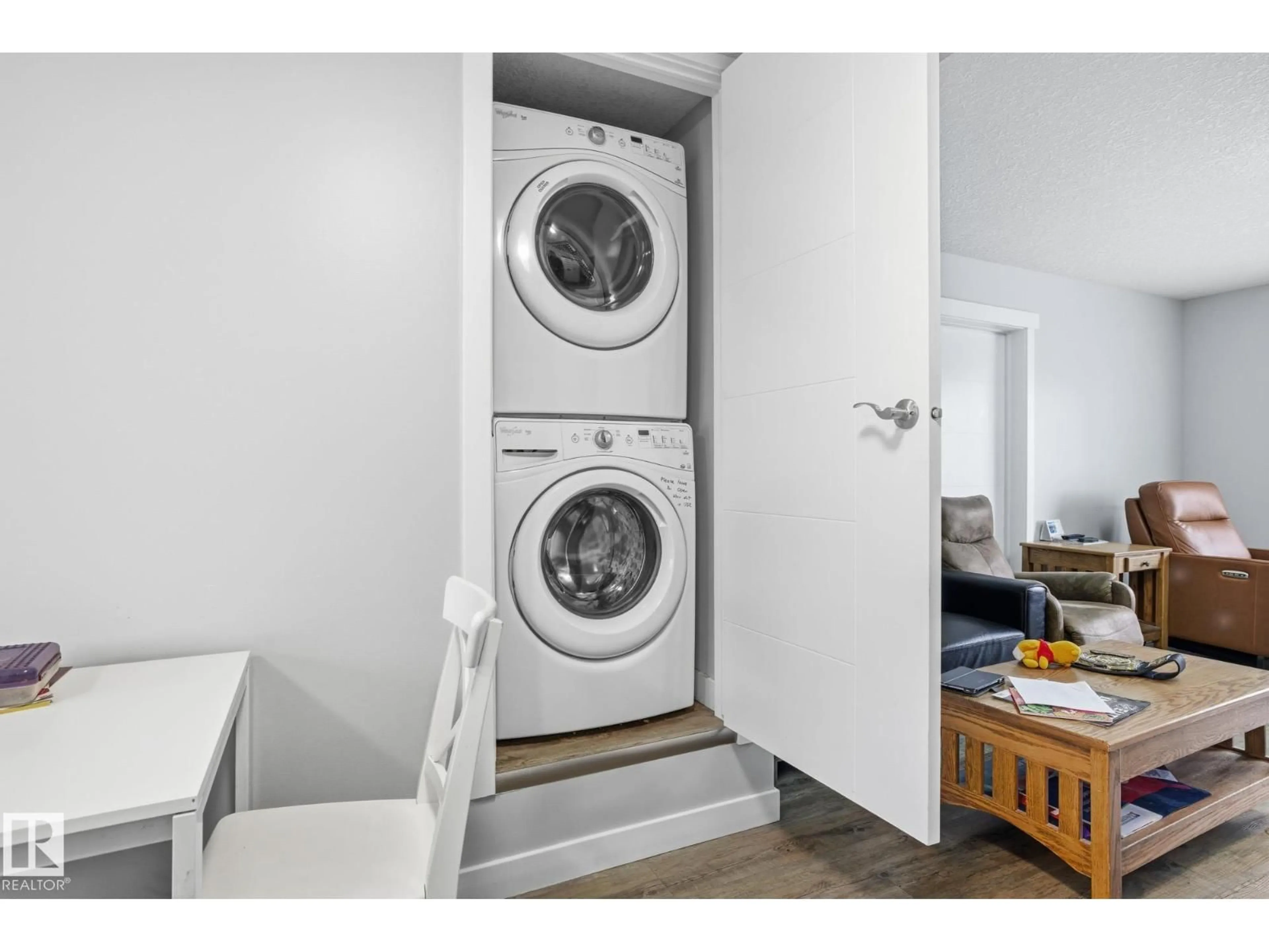 Laundry room for 15331 104 AV, Edmonton Alberta T5P0R7