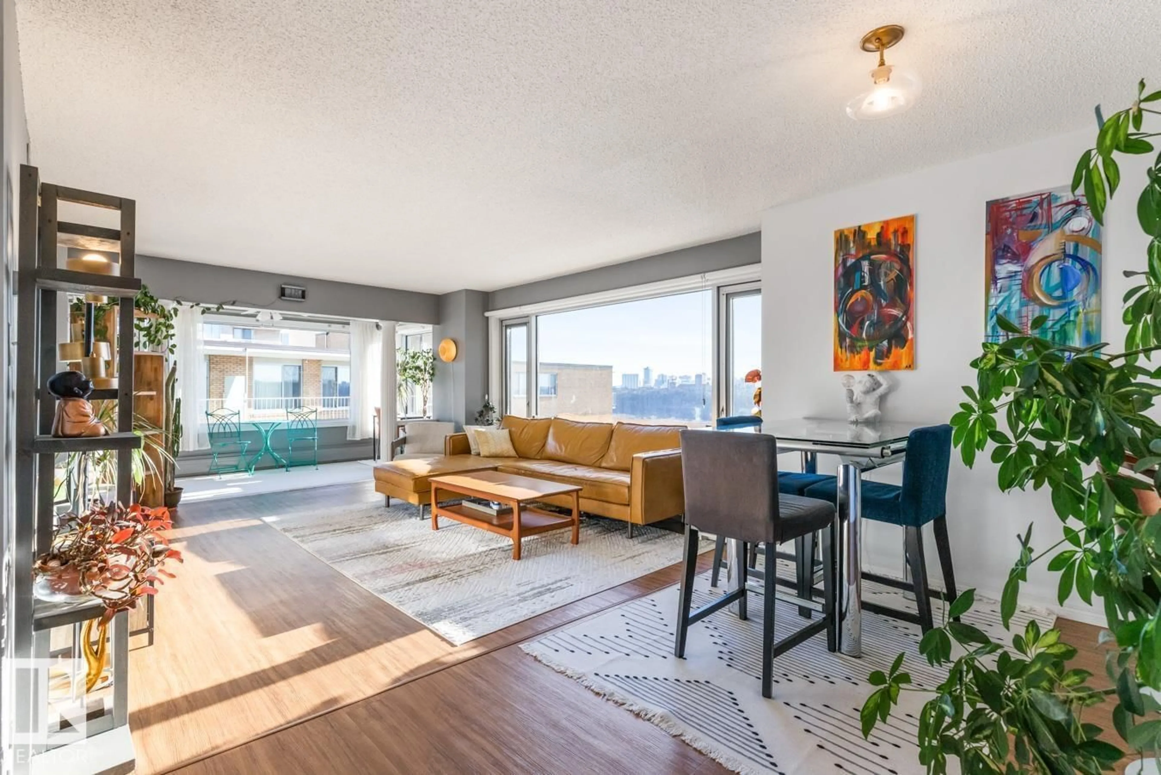 Living room with furniture, unknown for #701 - 10011 123 ST, Edmonton Alberta T5N1M9