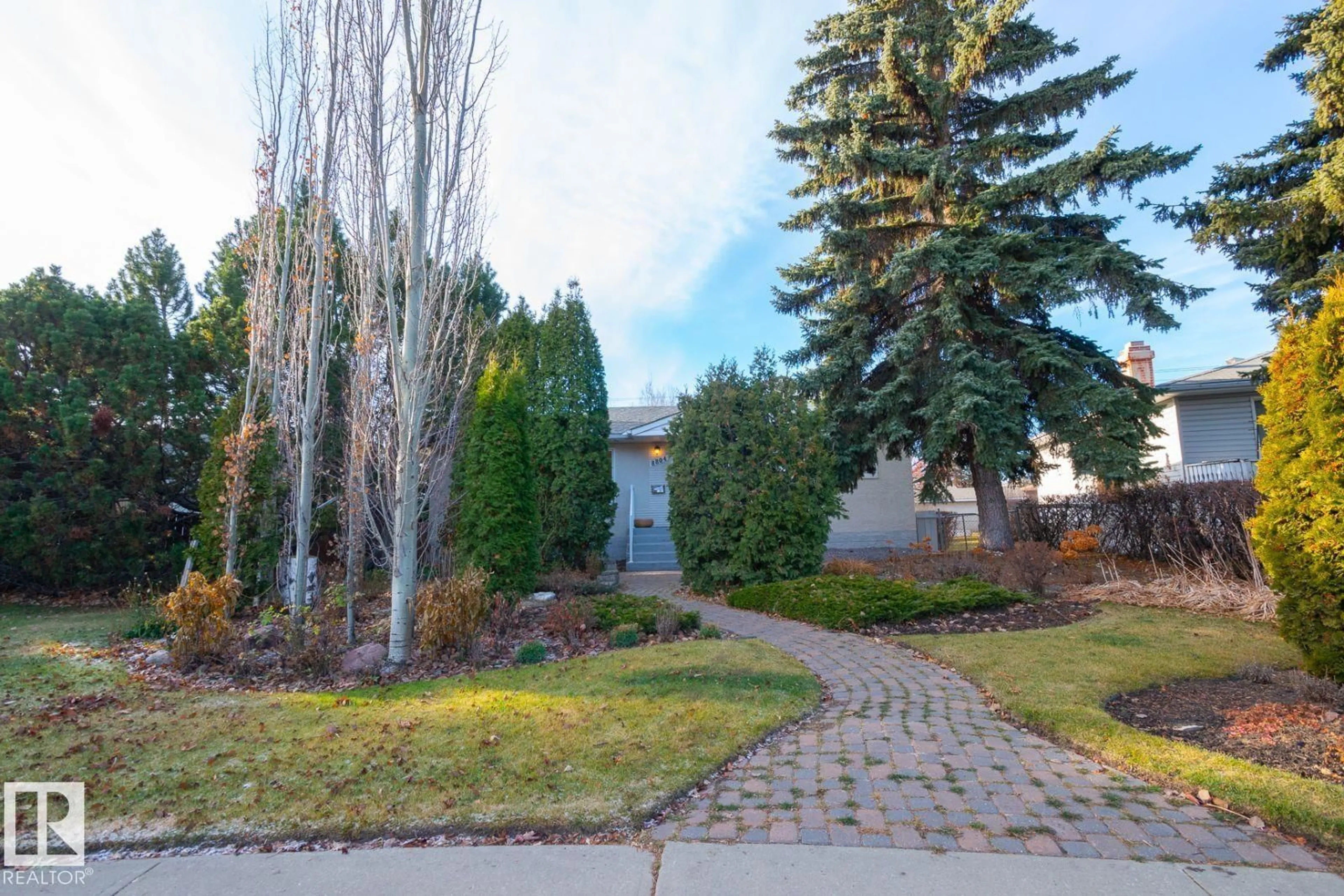 Patio, street for NW - 8804 148 ST, Edmonton Alberta T5R0Z9