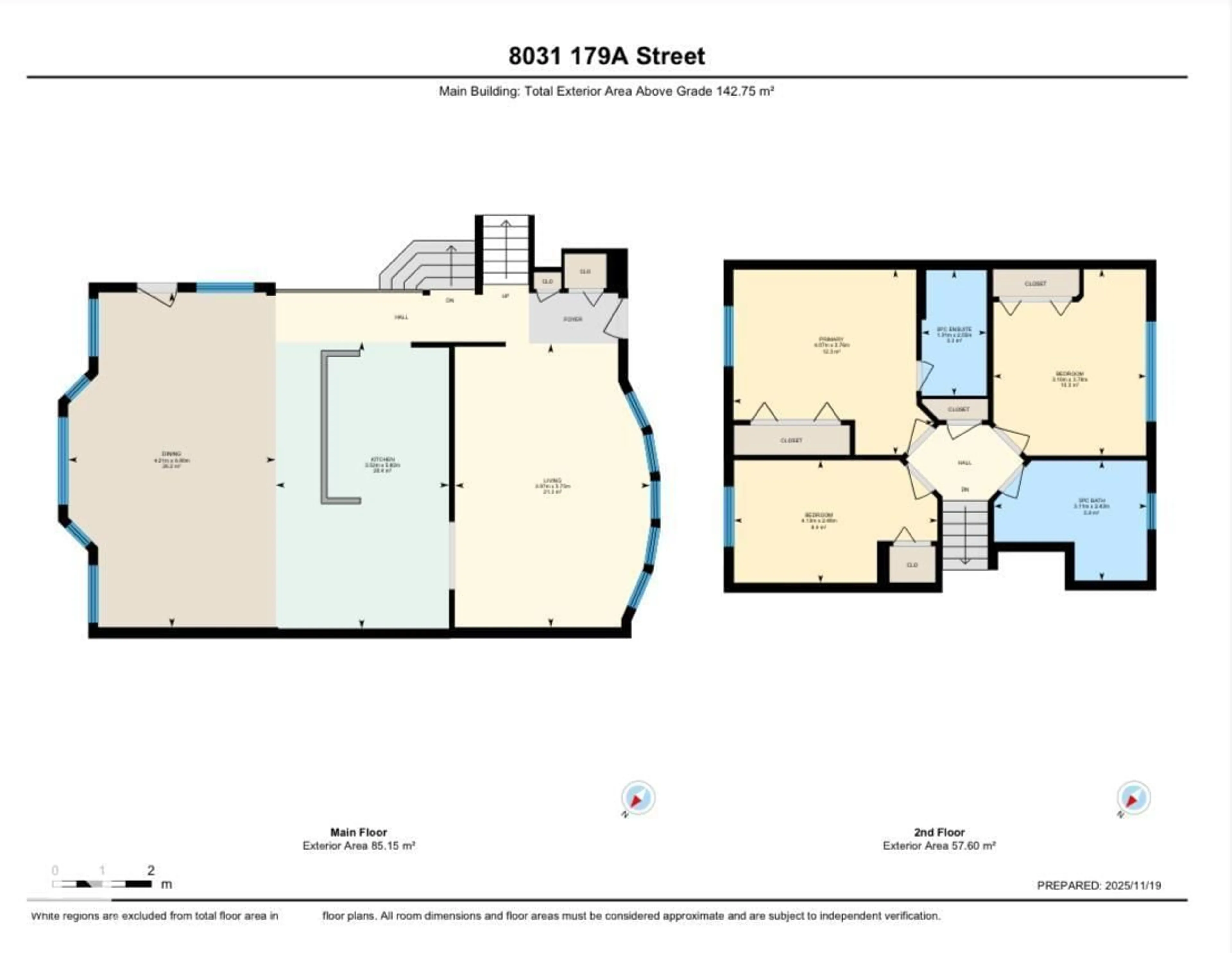 Floor plan for 8031 179A ST NW, Edmonton Alberta T5T0S3