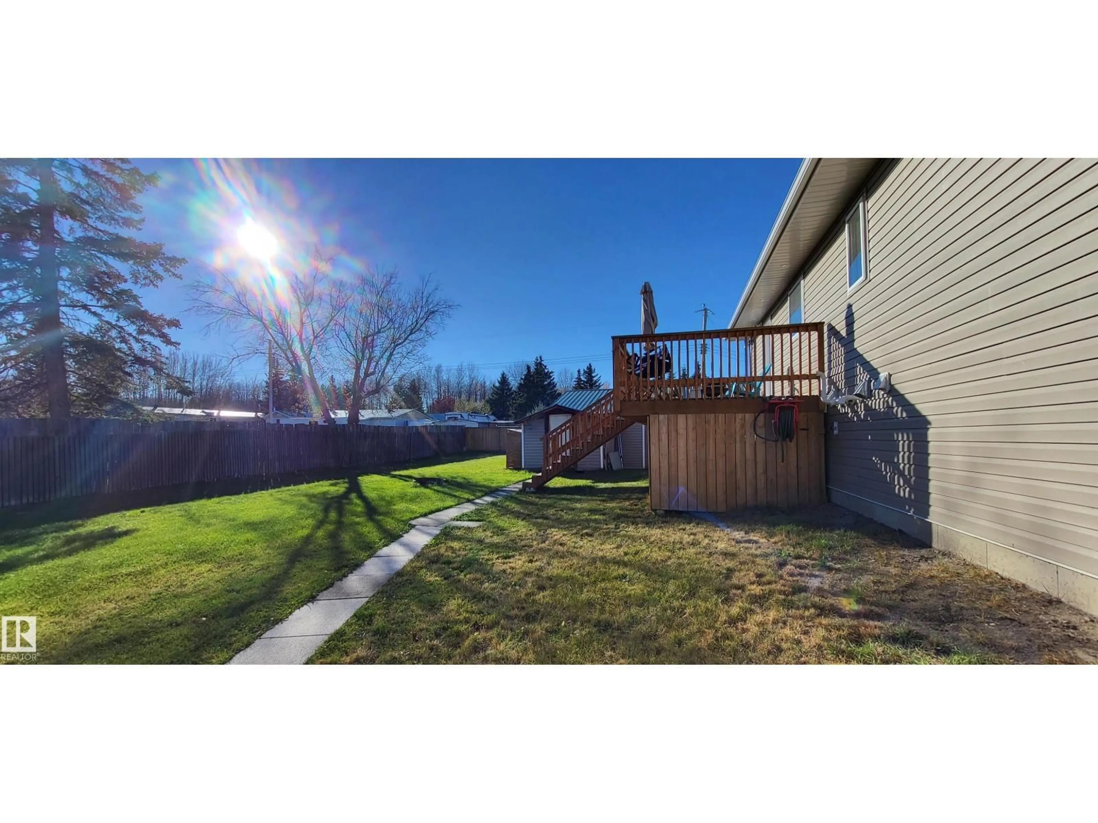 A pic from outside/outdoor area/front of a property/back of a property/a pic from drone, unknown for 4934 50 ST, Buck Creek Alberta T0C0S0
