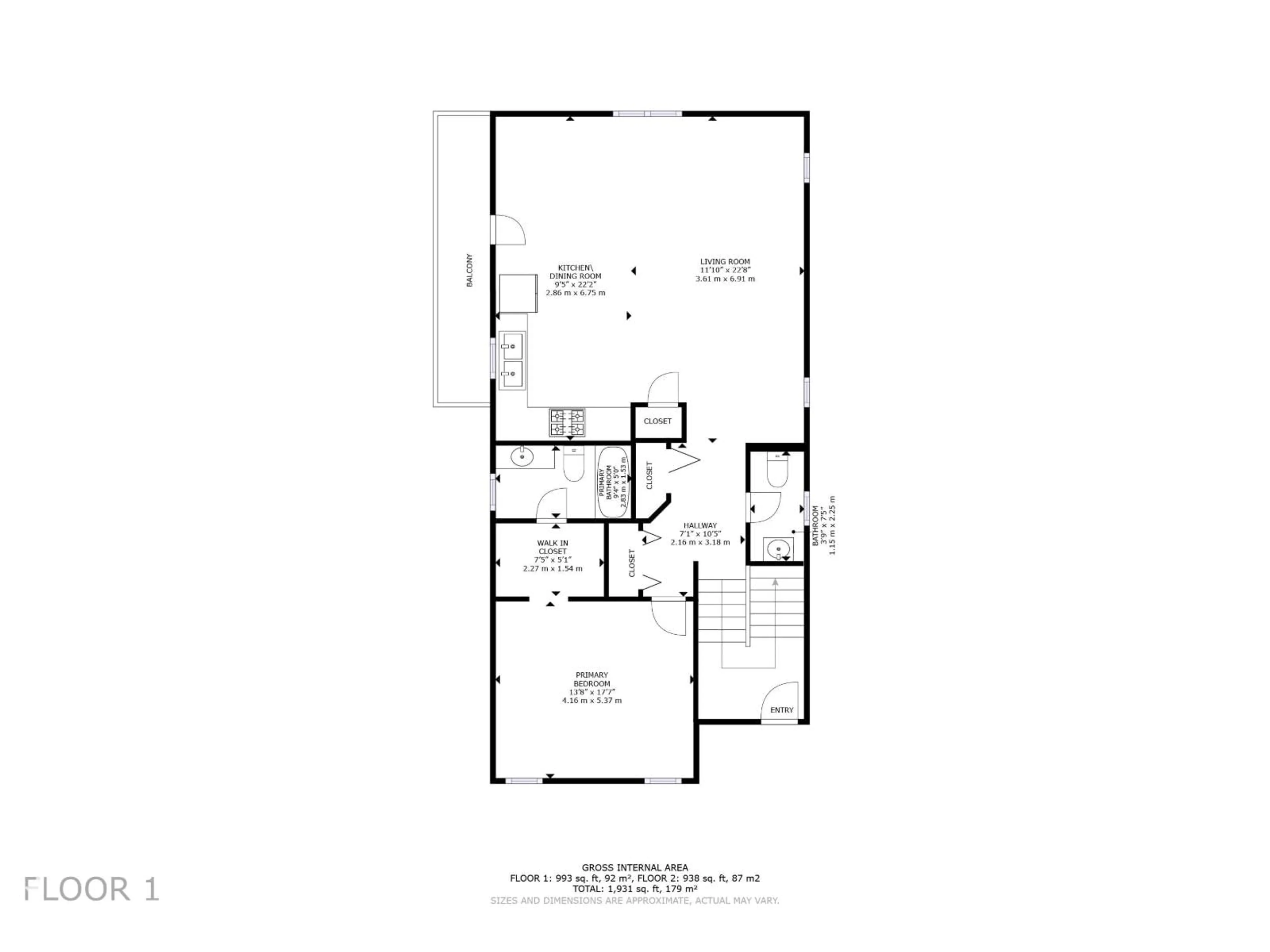 Floor plan for 4934 50 ST, Buck Creek Alberta T0C0S0