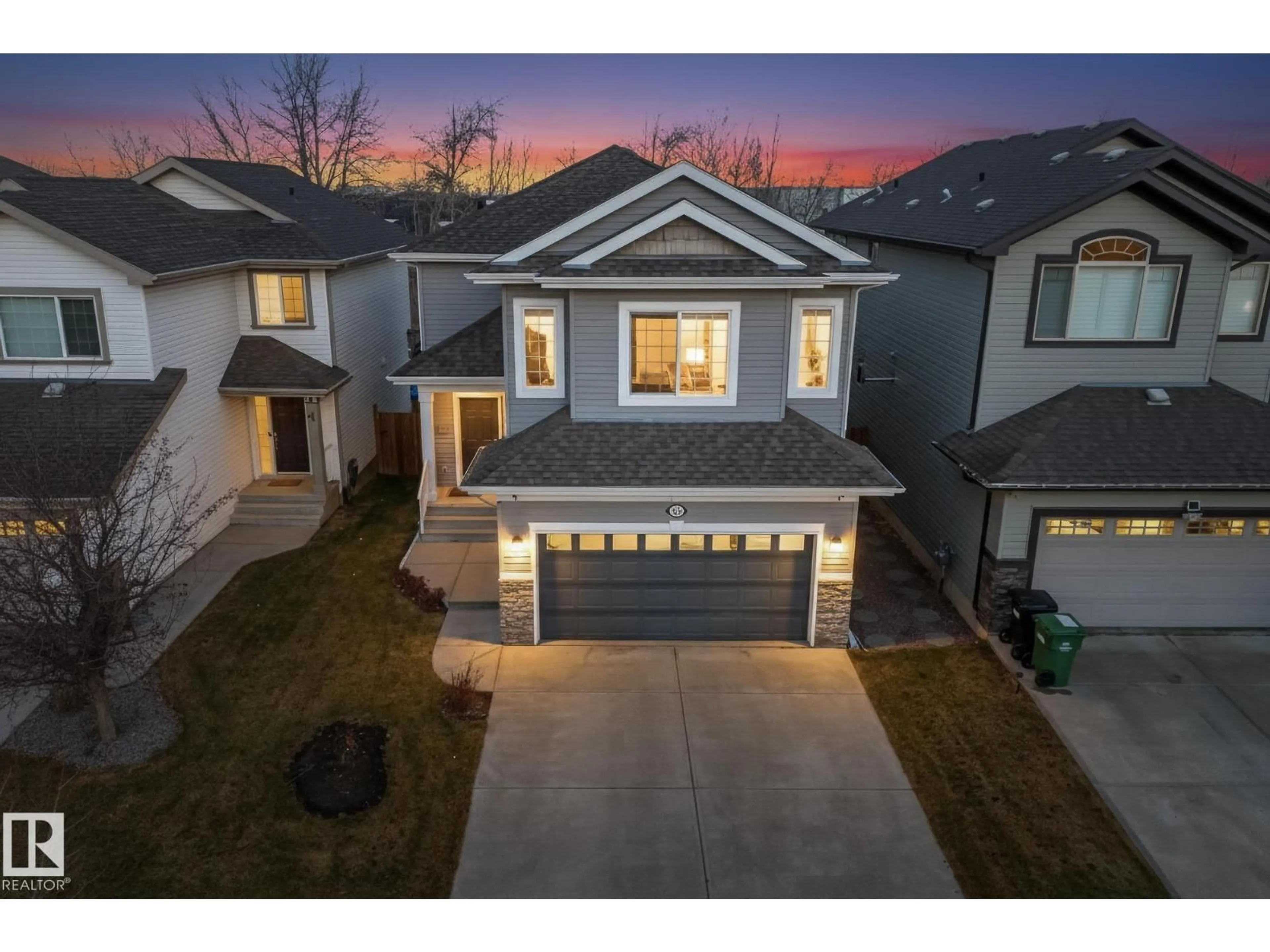 A pic from outside/outdoor area/front of a property/back of a property/a pic from drone, street for 46 SNOWBIRD CR, Leduc Alberta T9E0H6