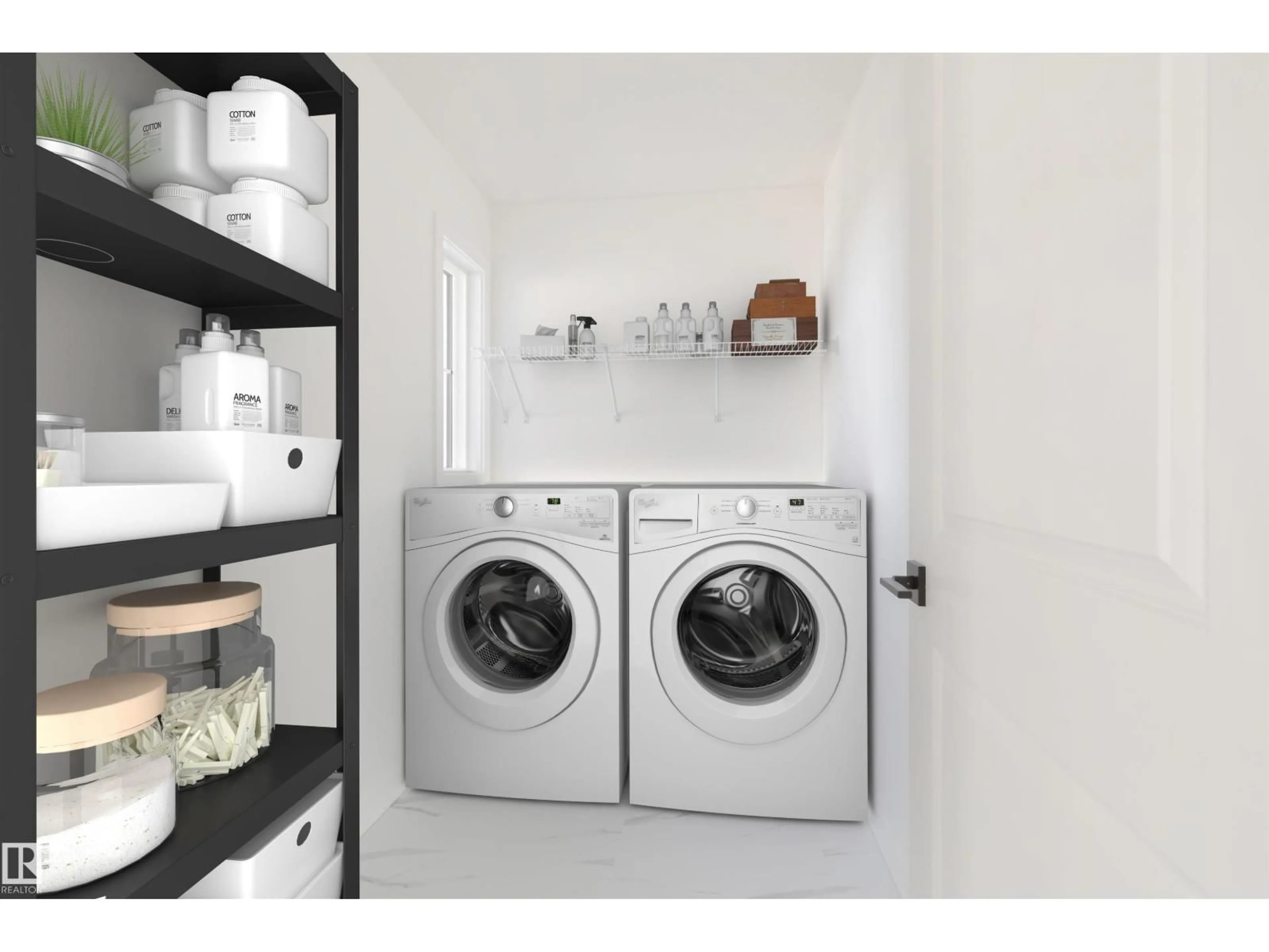 Laundry room for NW - 4132 208 ST, Edmonton Alberta T6M3E4