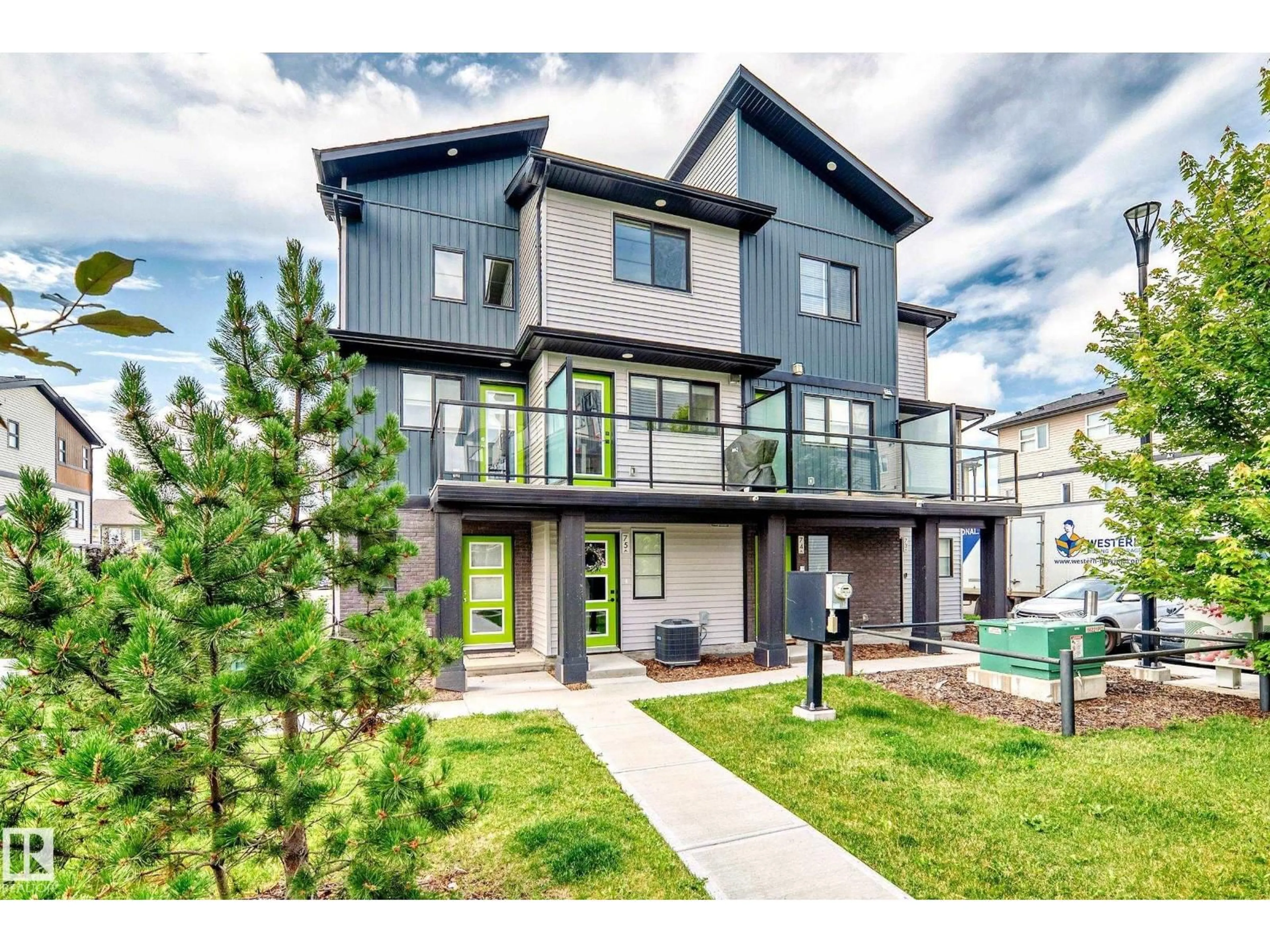 Home with vinyl exterior material, mountain view for 75 - 1203 163 ST, Edmonton Alberta T6W3X1