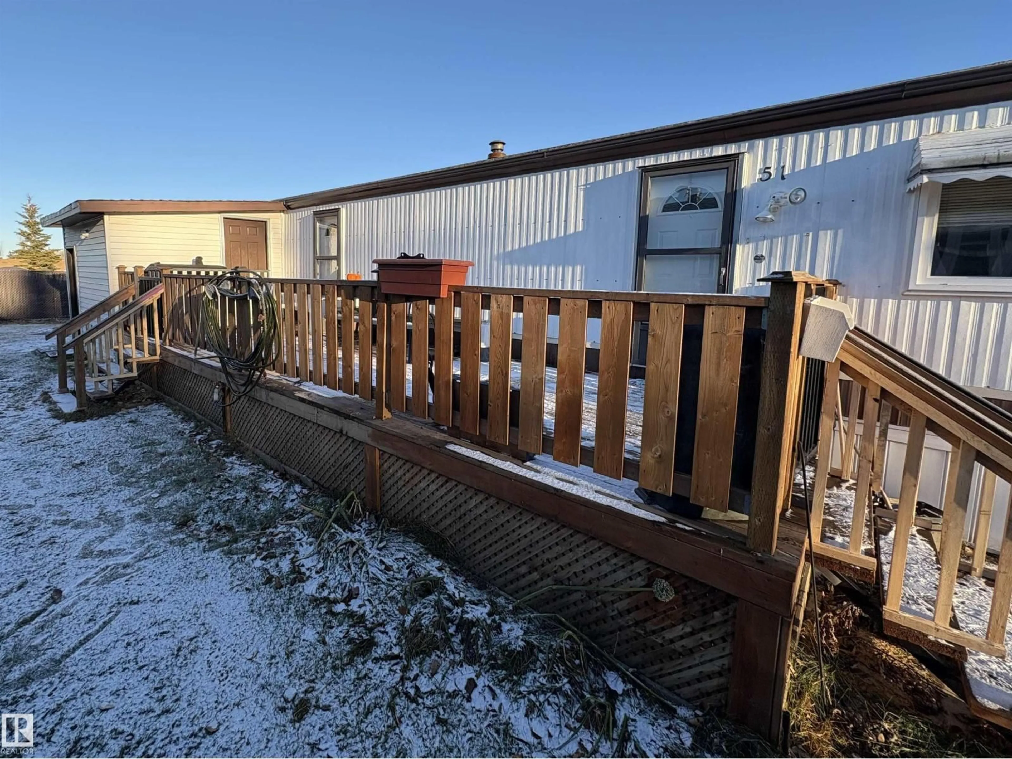 A pic from outside/outdoor area/front of a property/back of a property/a pic from drone, building for 51 12604 153 AV, Edmonton Alberta T5X4M7