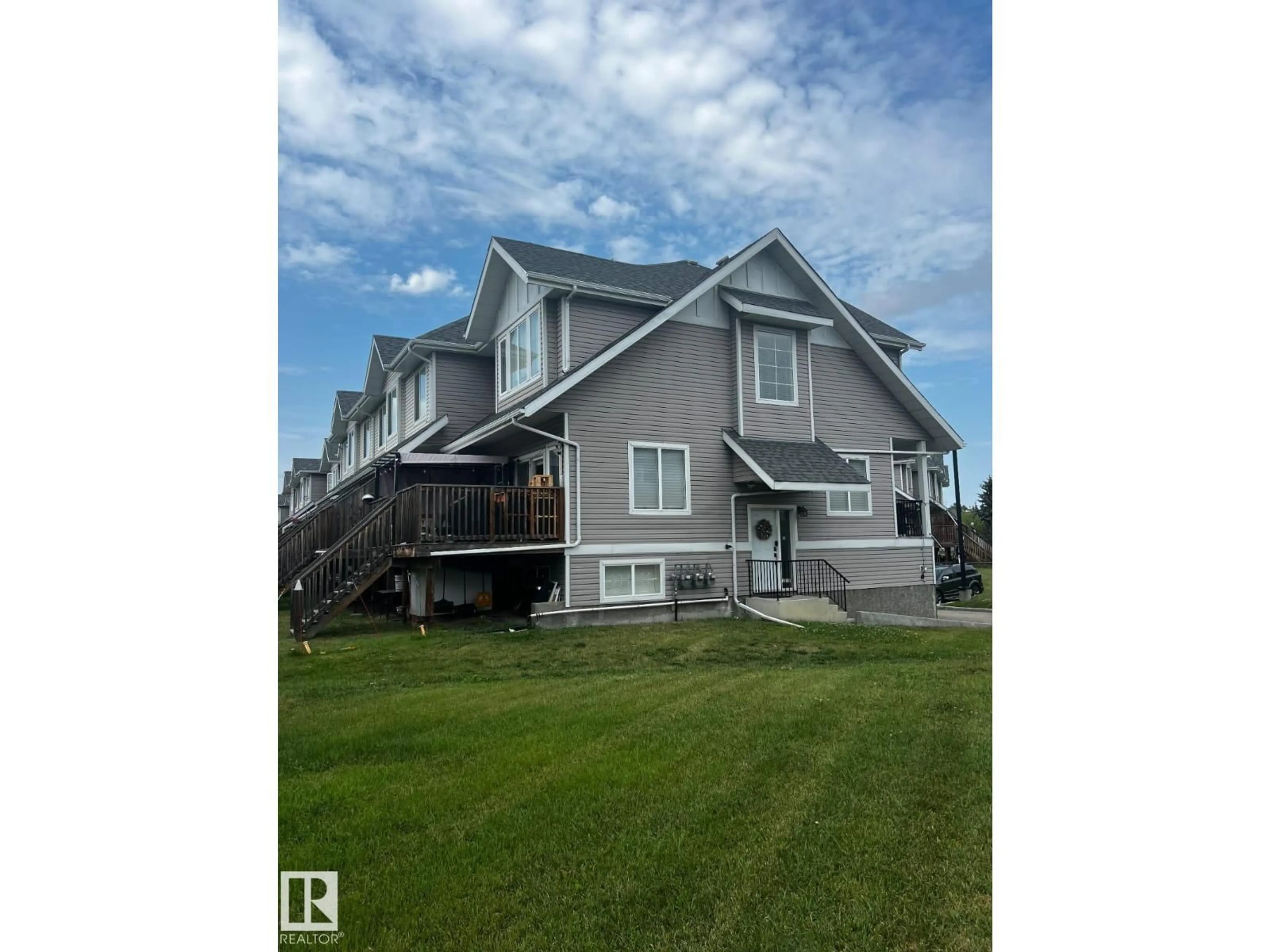 A pic from outside/outdoor area/front of a property/back of a property/a pic from drone, unknown for #7 - 13215 153 AV, Edmonton Alberta T6V0B6