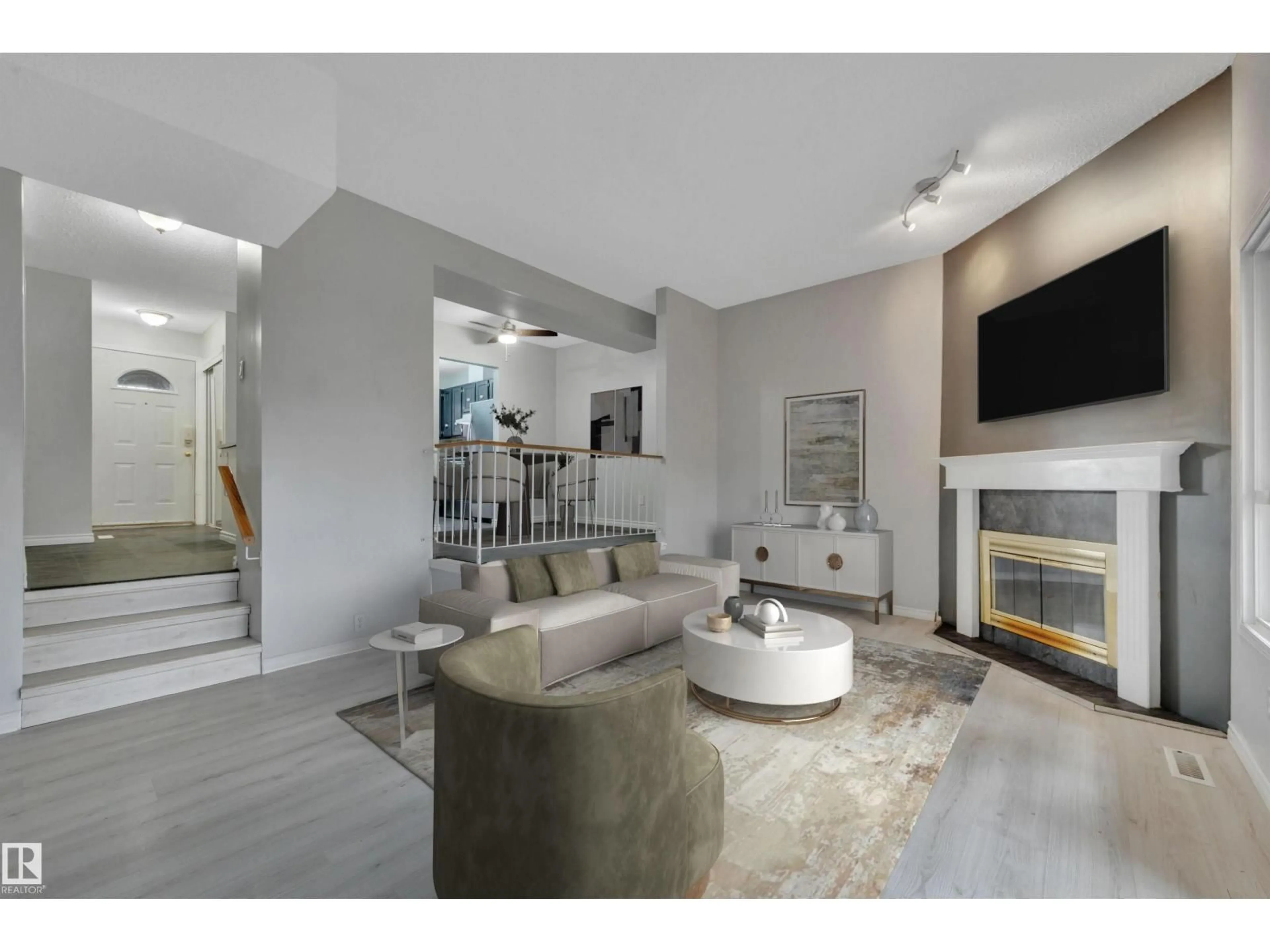 Living room with furniture, unknown for 2416 104 ST, Edmonton Alberta T6J4J8