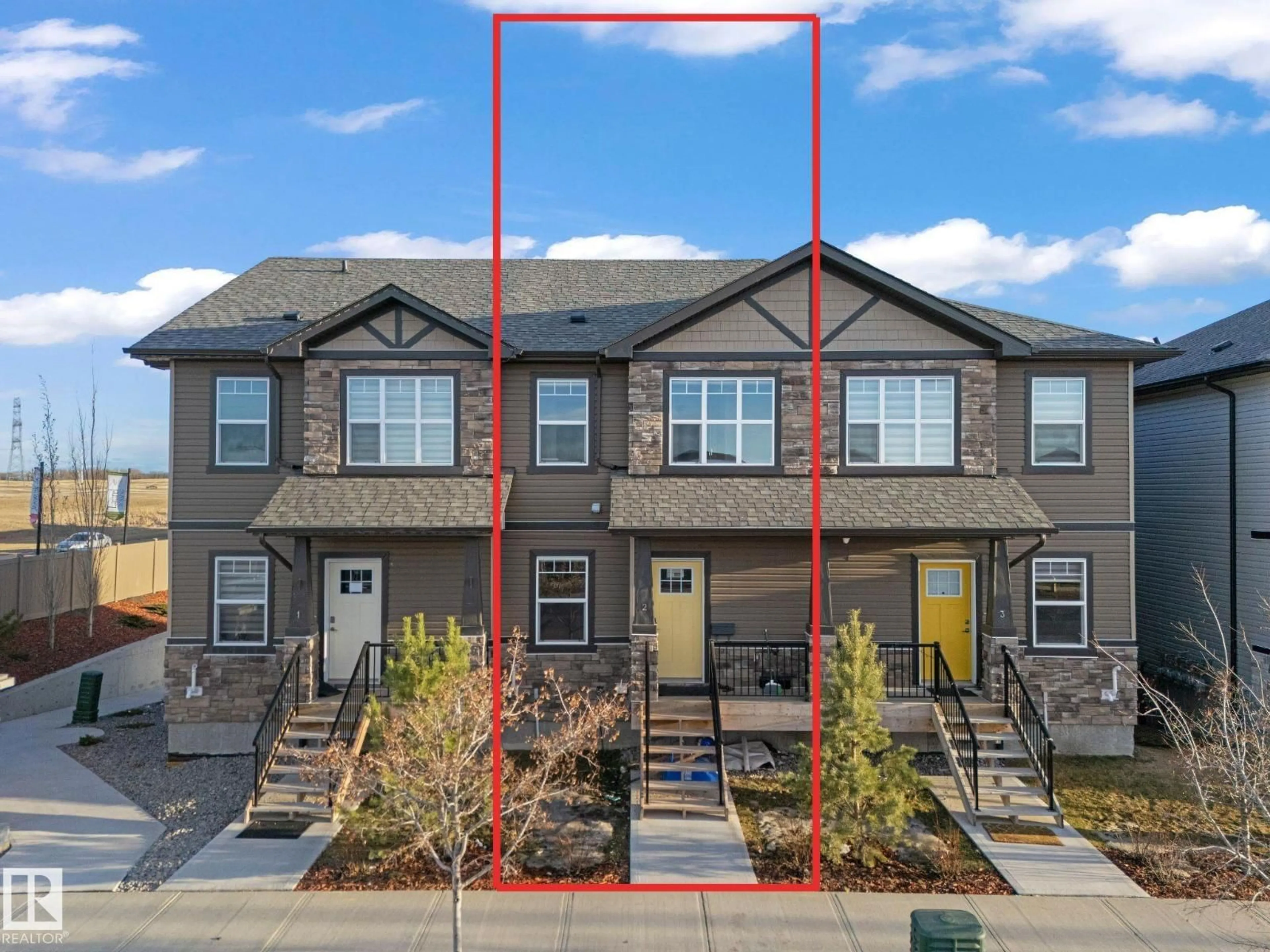 A pic from outside/outdoor area/front of a property/back of a property/a pic from drone, street for #2 - 1703 16 AV, Edmonton Alberta T6T2C3