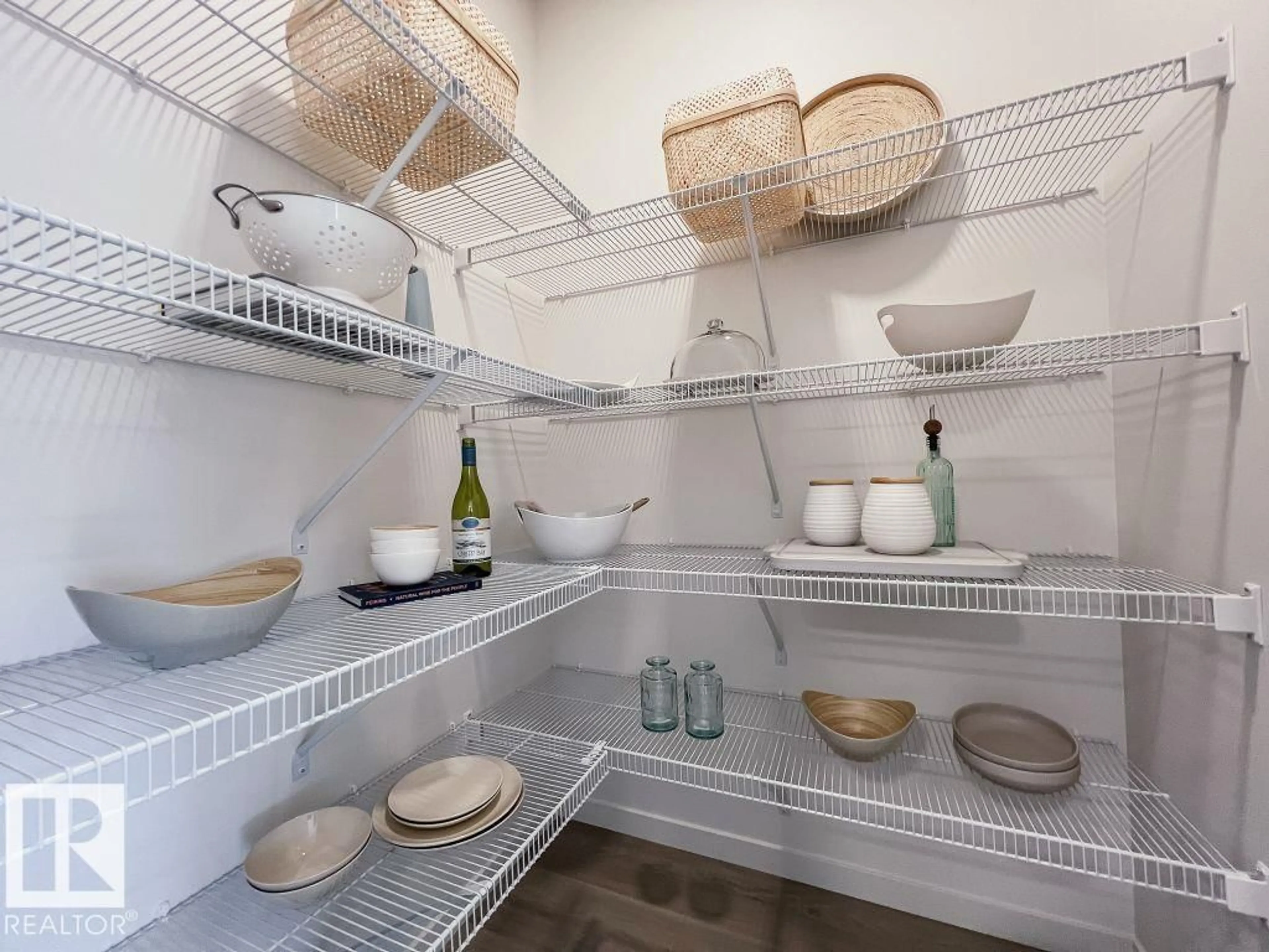 Storage room or clothes room or walk-in closet for 8116 228 ST NW, Edmonton Alberta T5T4N5