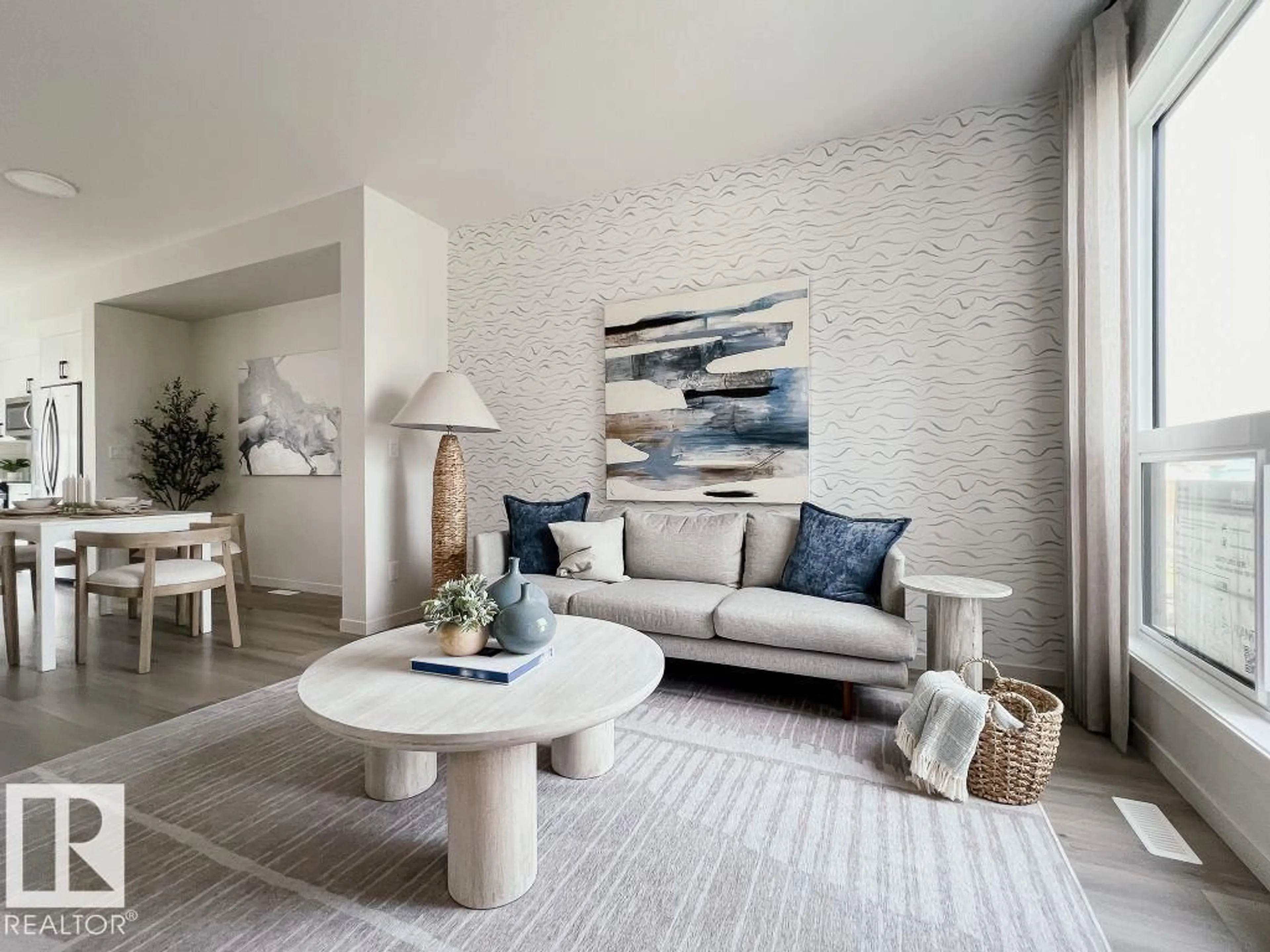 Living room with furniture, unknown for 7314 KLAPSTEIN CR, Edmonton Alberta T6W5N5