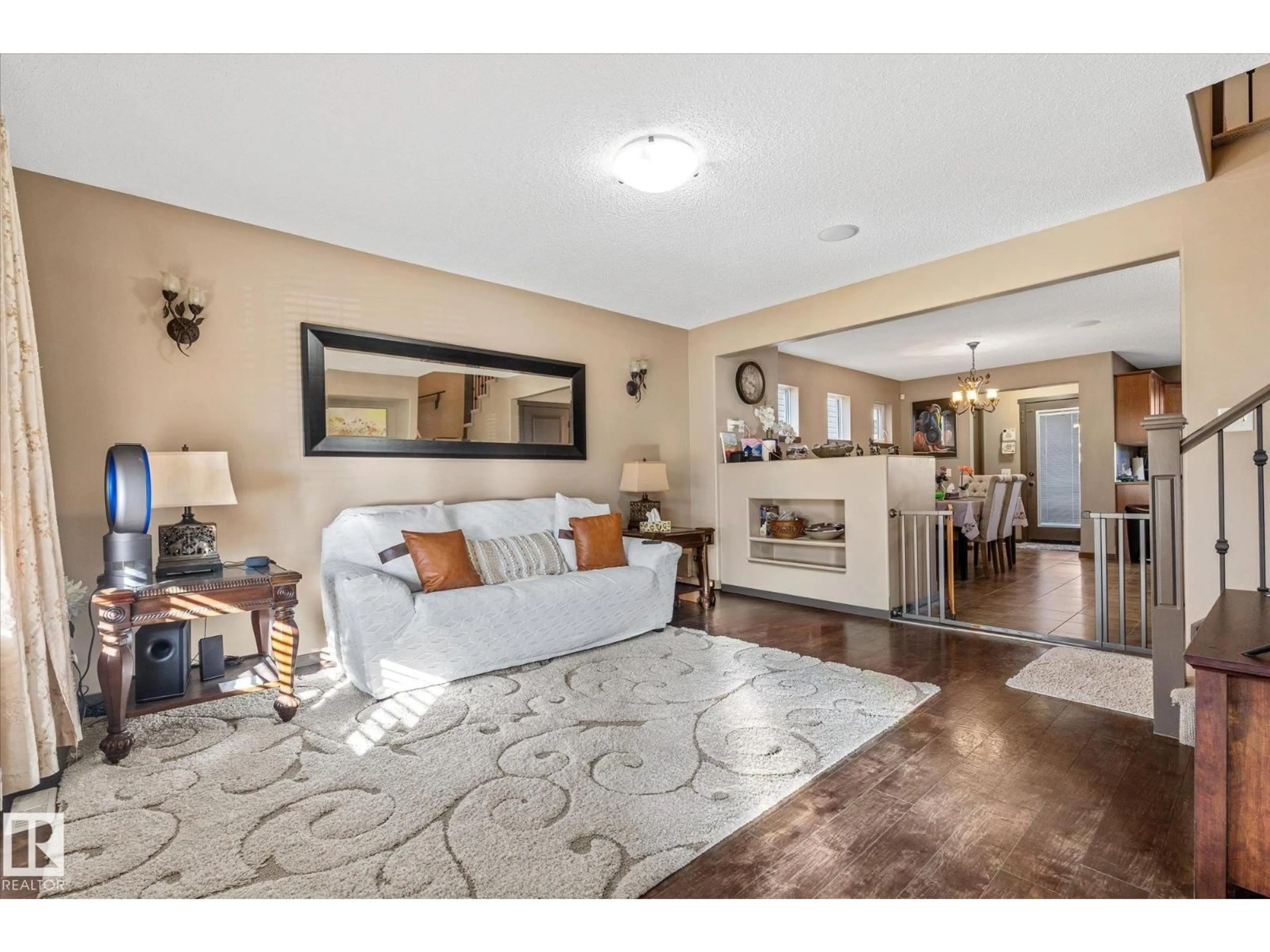 Living room with furniture, unknown for 123 63 ST, Edmonton Alberta T6X0C1