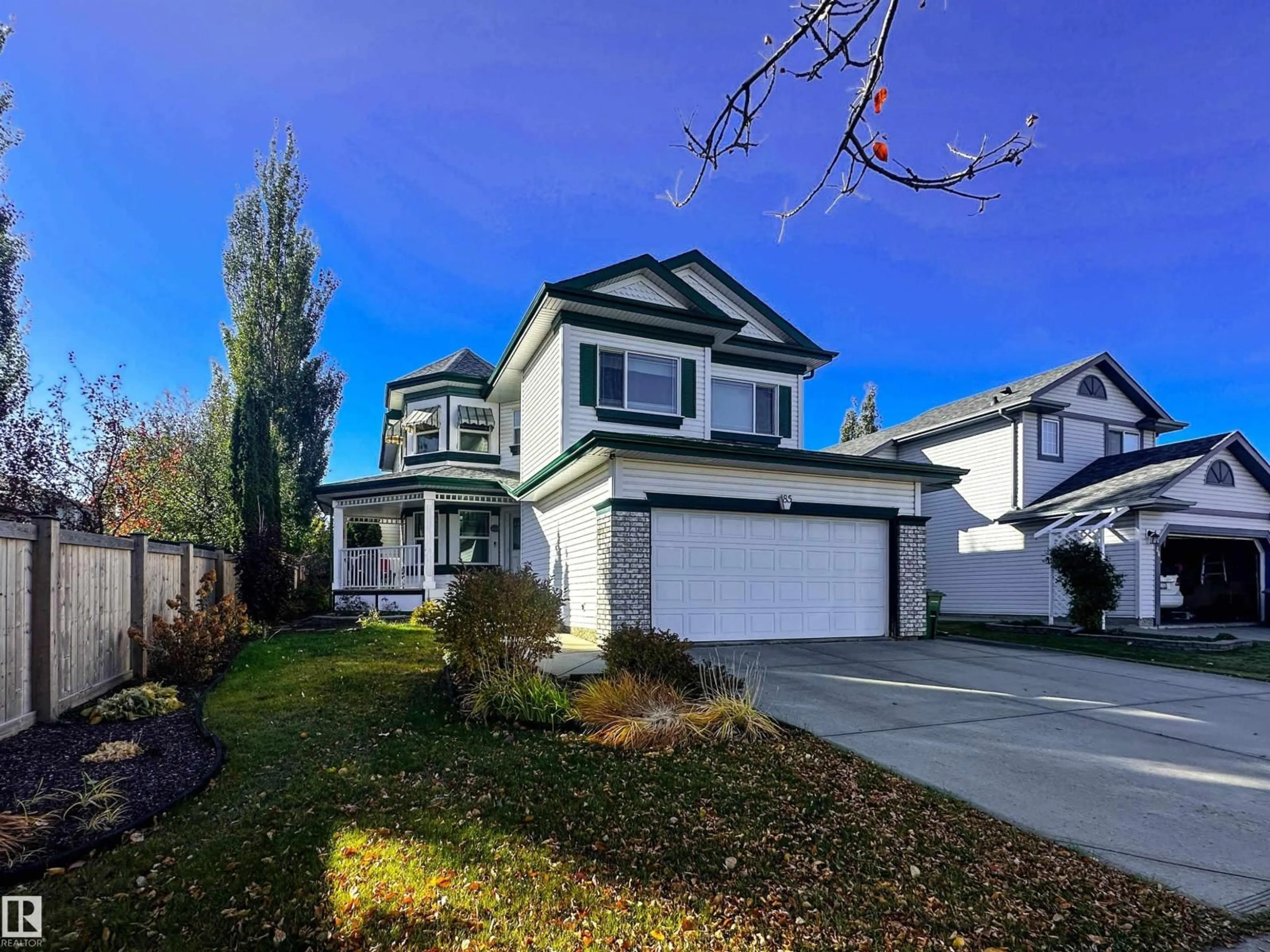 Home with vinyl exterior material, street for 85 DUROCHER ST, St. Albert Alberta T8N6G8