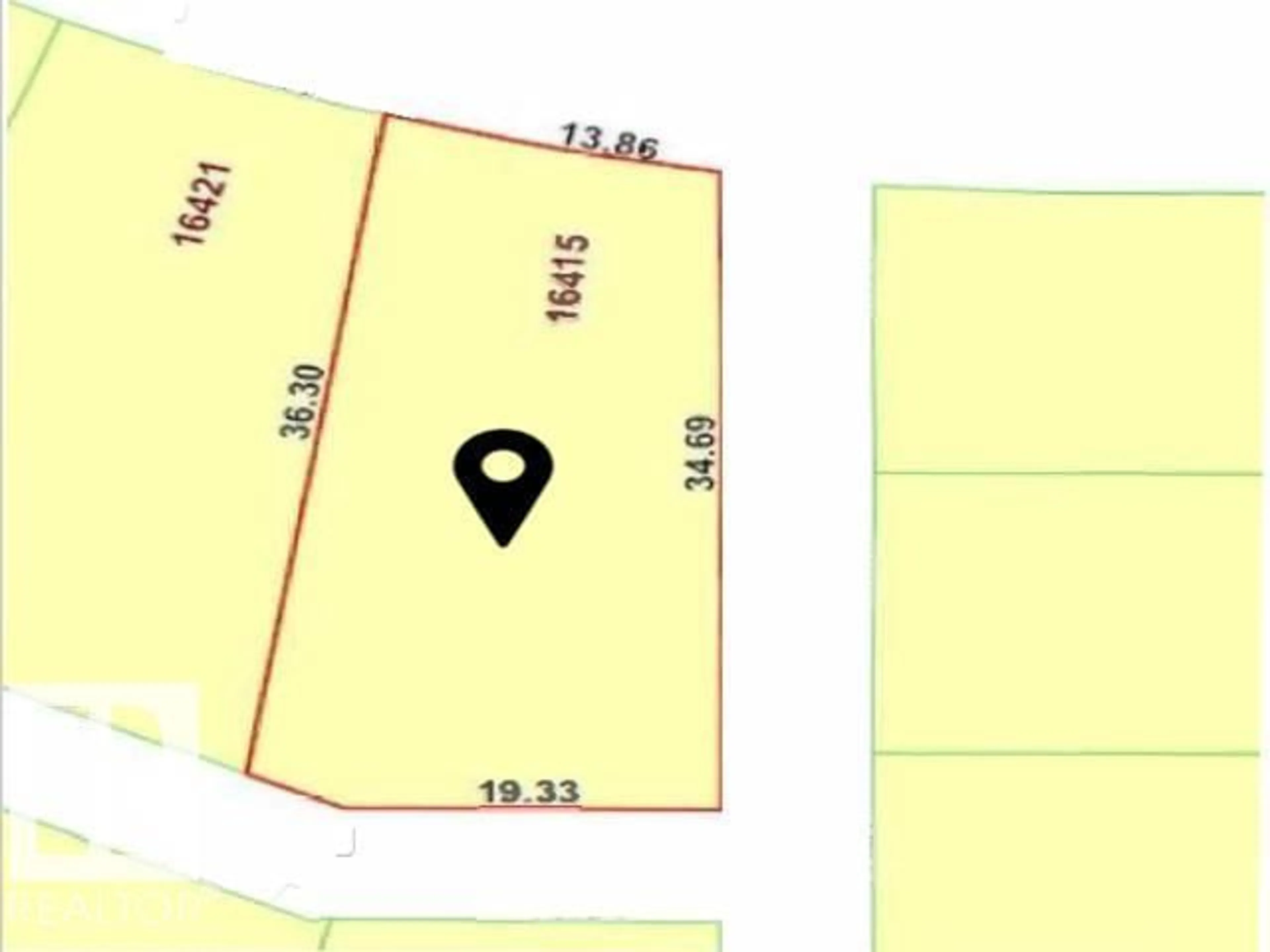 Floor plan for NW - 16415 106 AV, Edmonton Alberta T5P0X1