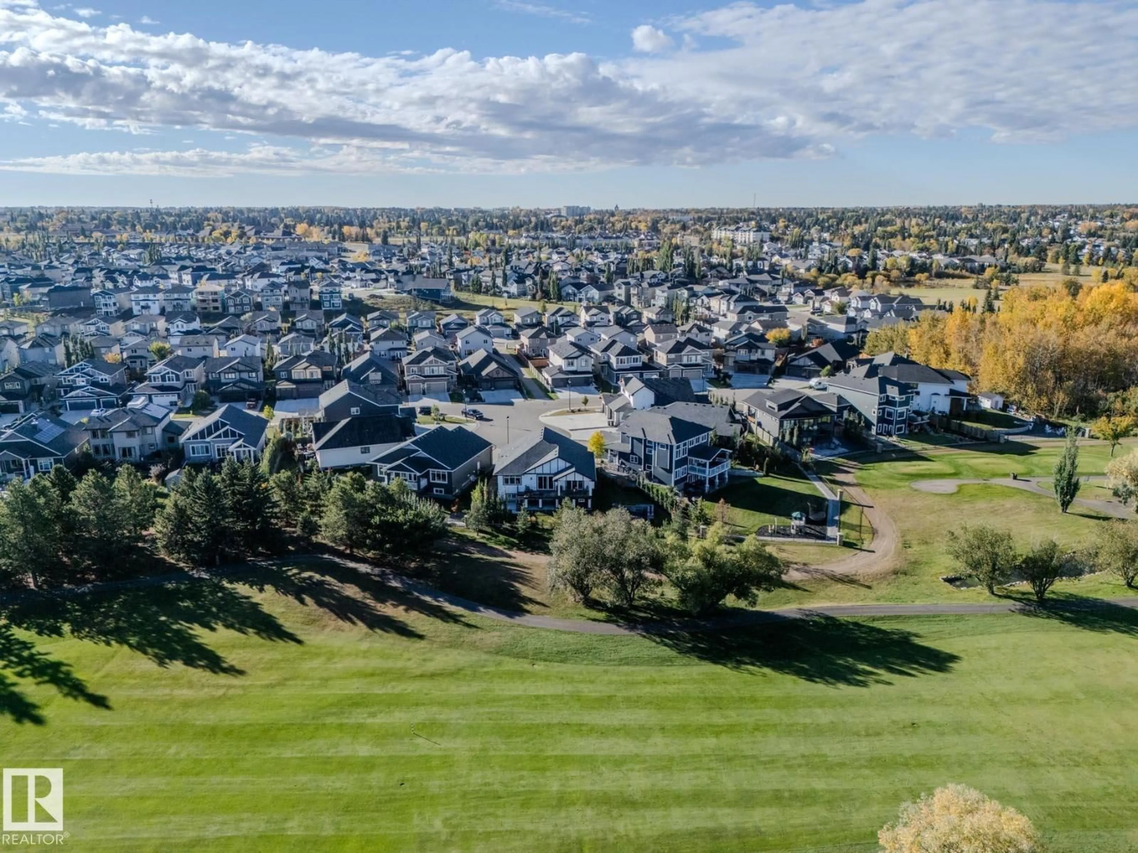 A pic from outside/outdoor area/front of a property/back of a property/a pic from drone, mountain view for 35 LILAC BA, Spruce Grove Alberta T7X2H5
