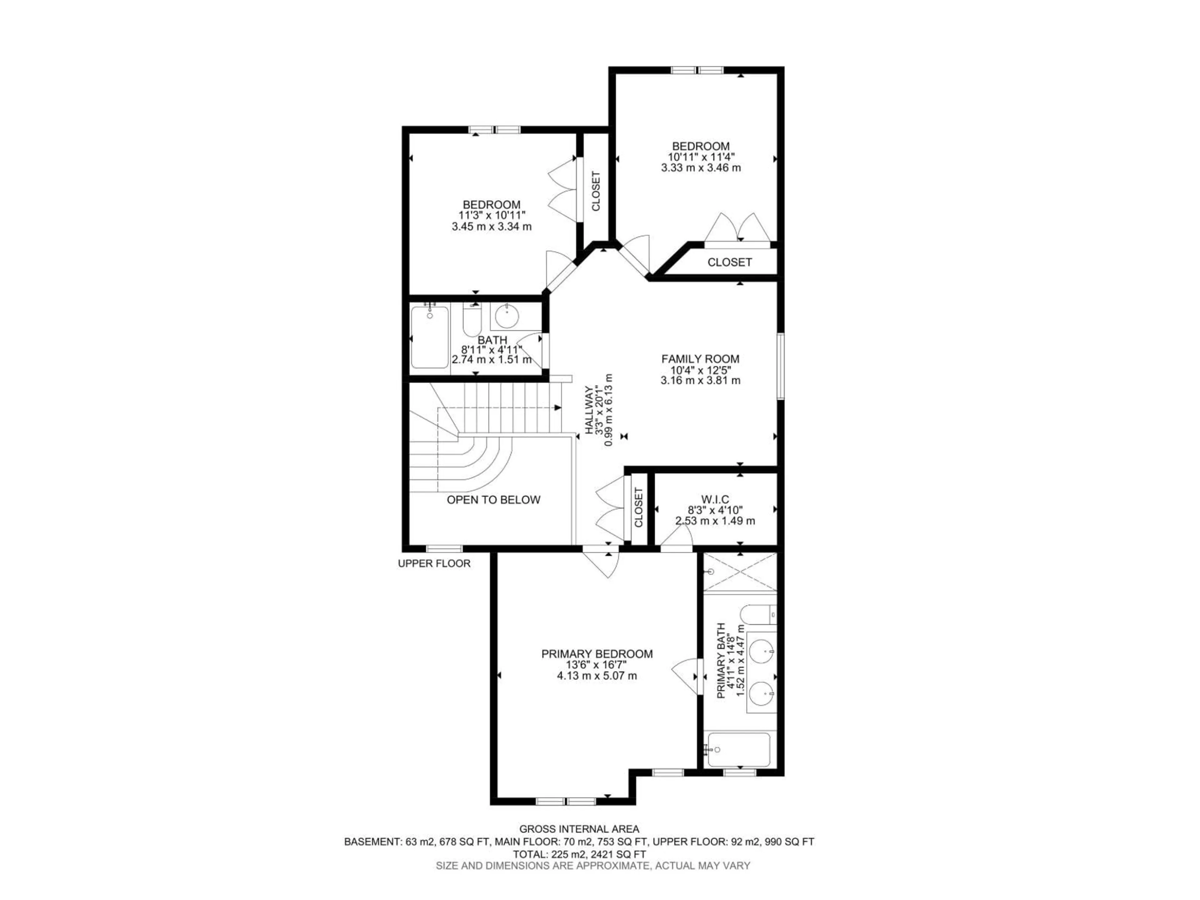 Floor plan for 9543 221 ST, Edmonton Alberta T5T4A8