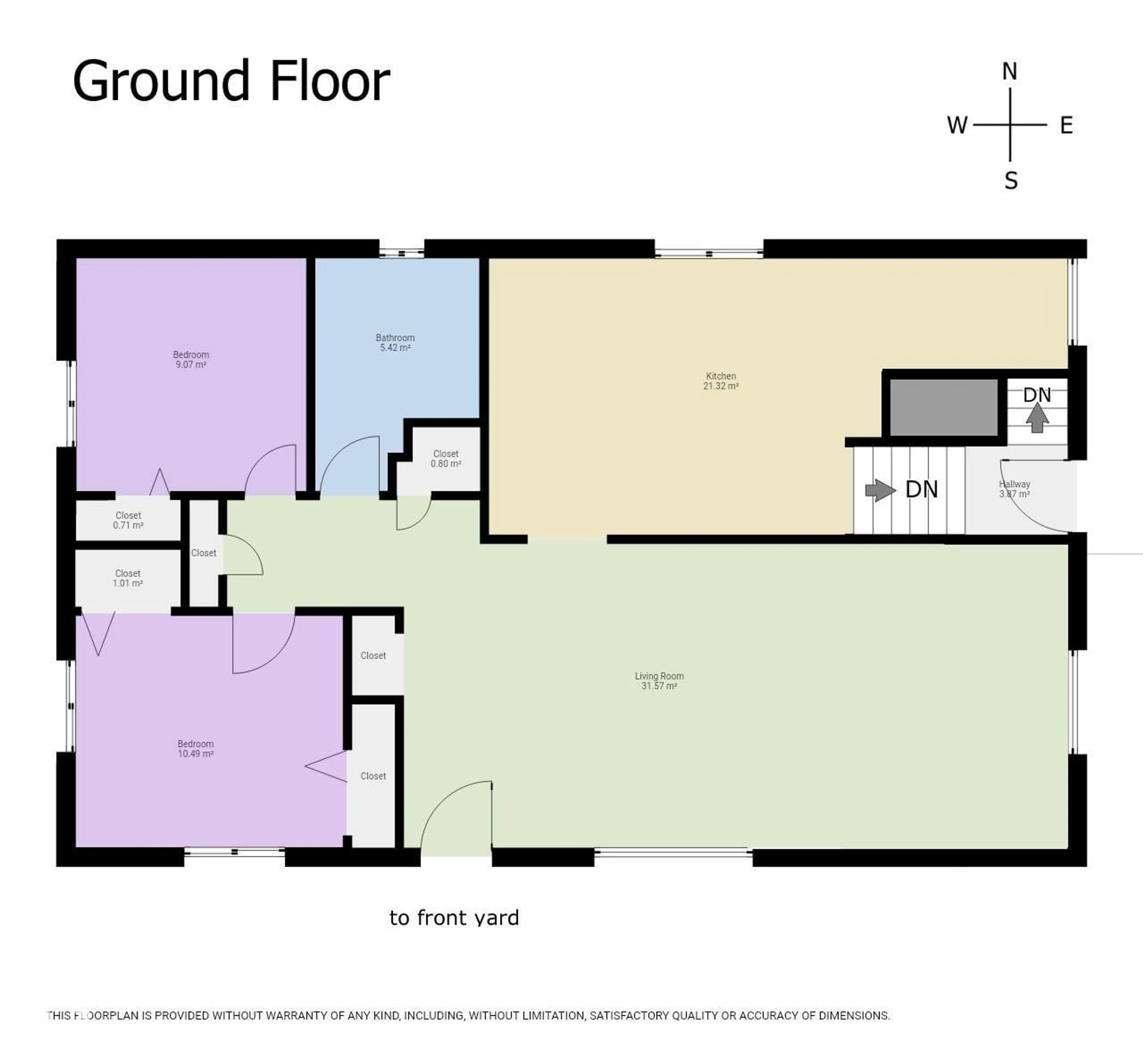 Floor plan for 4944 48 AV, Bon Accord Alberta T0A0K0