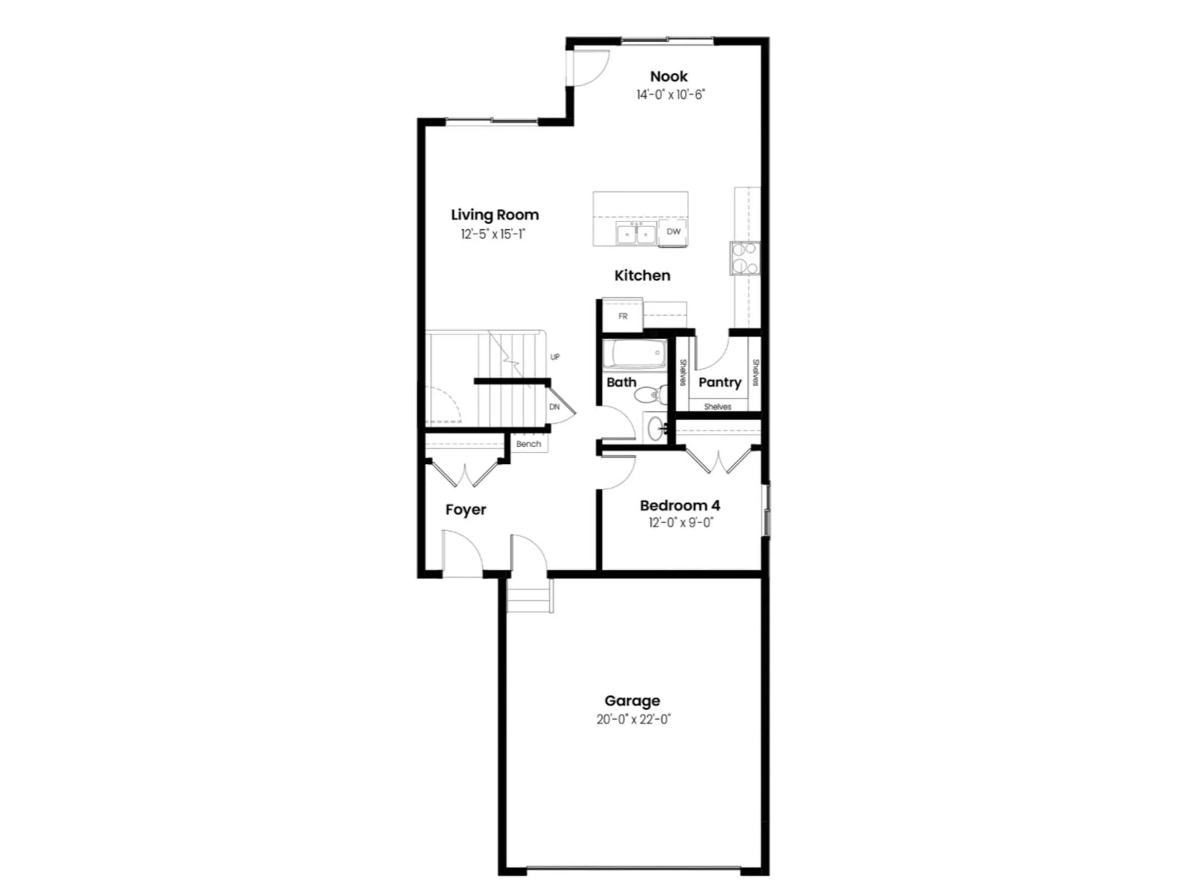 Floor plan for 289 GLENRIDDING RAVINE RD, Edmonton Alberta T6W5J6