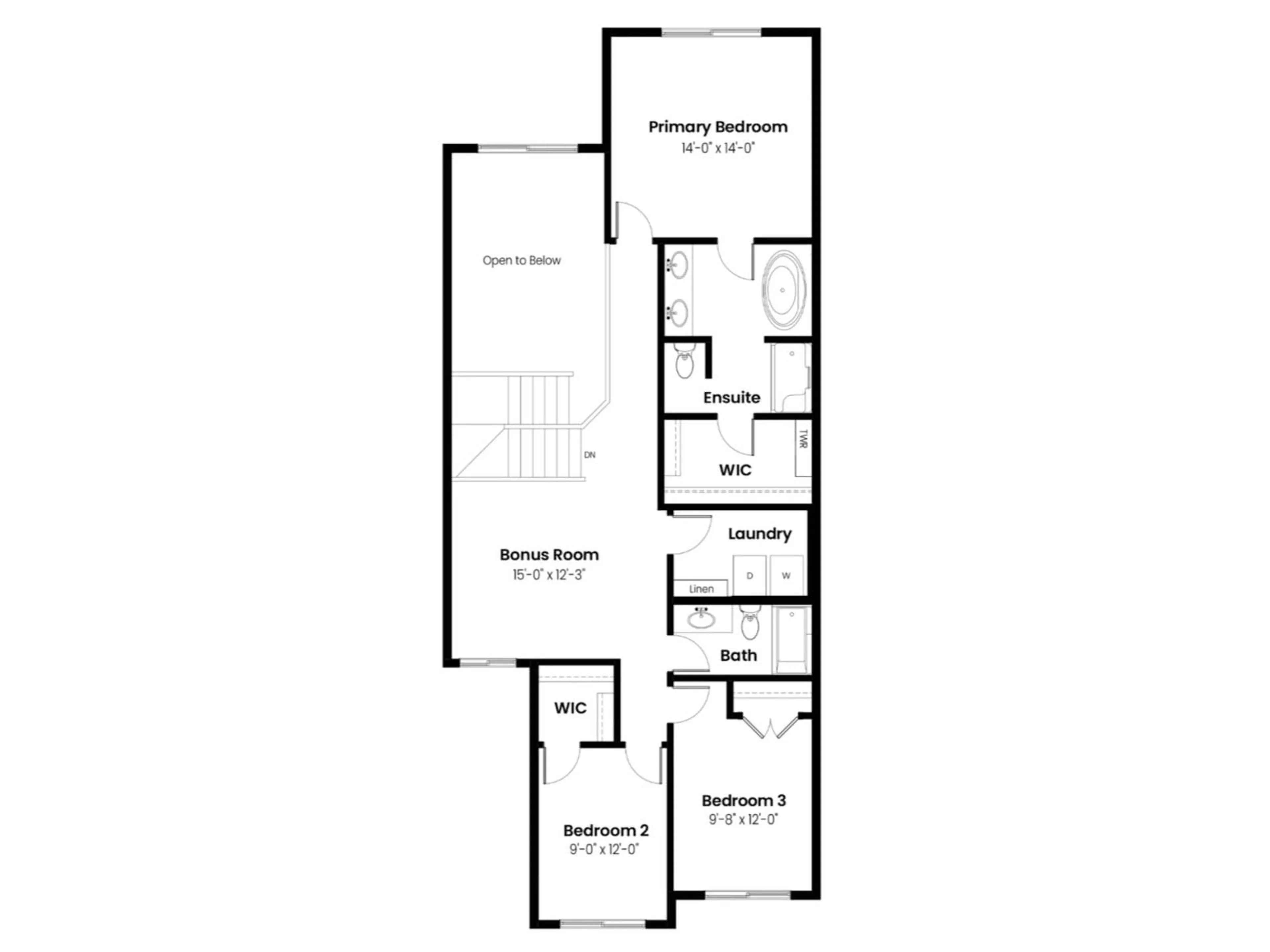 Floor plan for 289 GLENRIDDING RAVINE RD, Edmonton Alberta T6W5J6