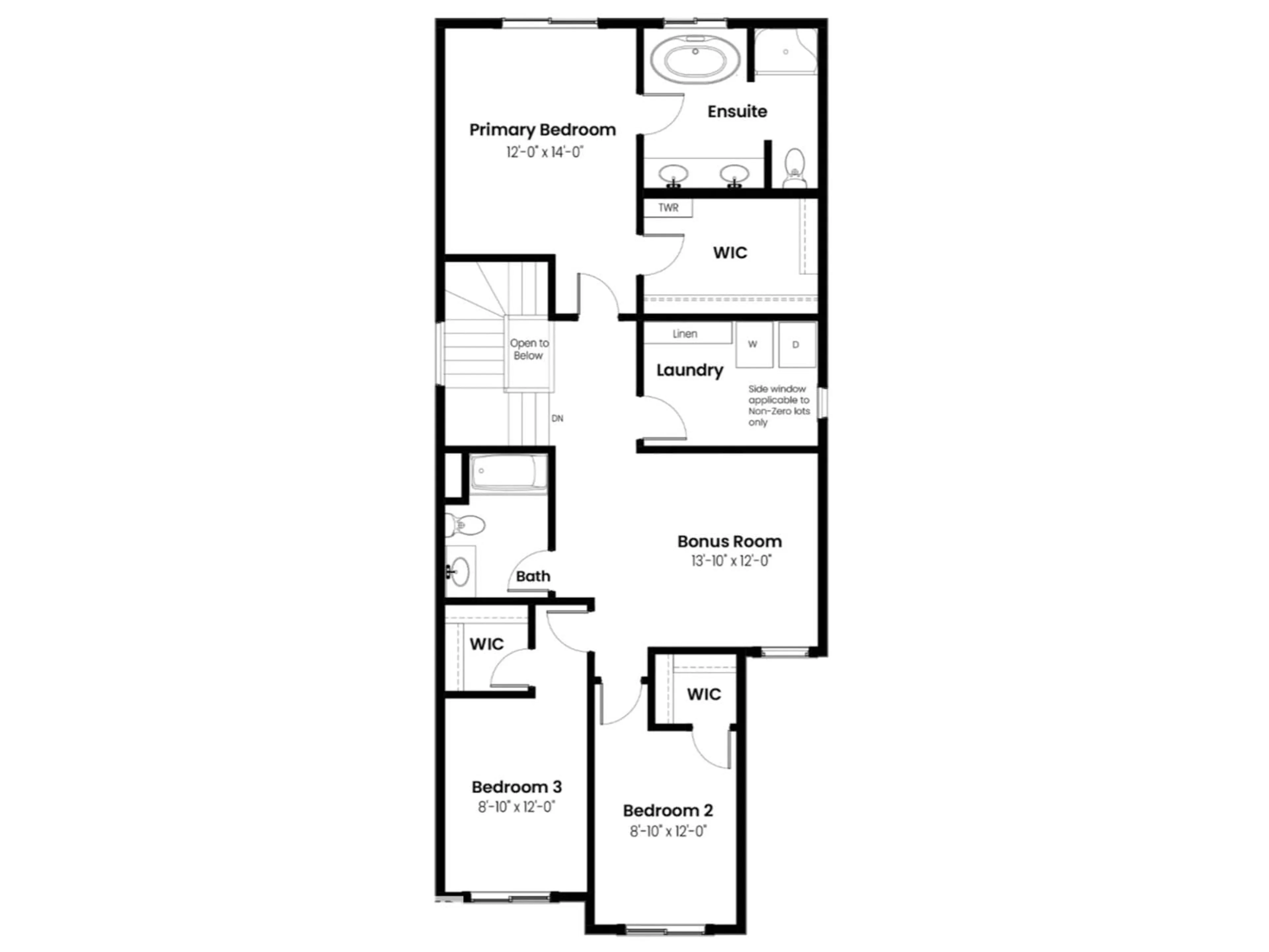 Floor plan for 3024 DIXON LANDING LD, Edmonton Alberta T6W5L1