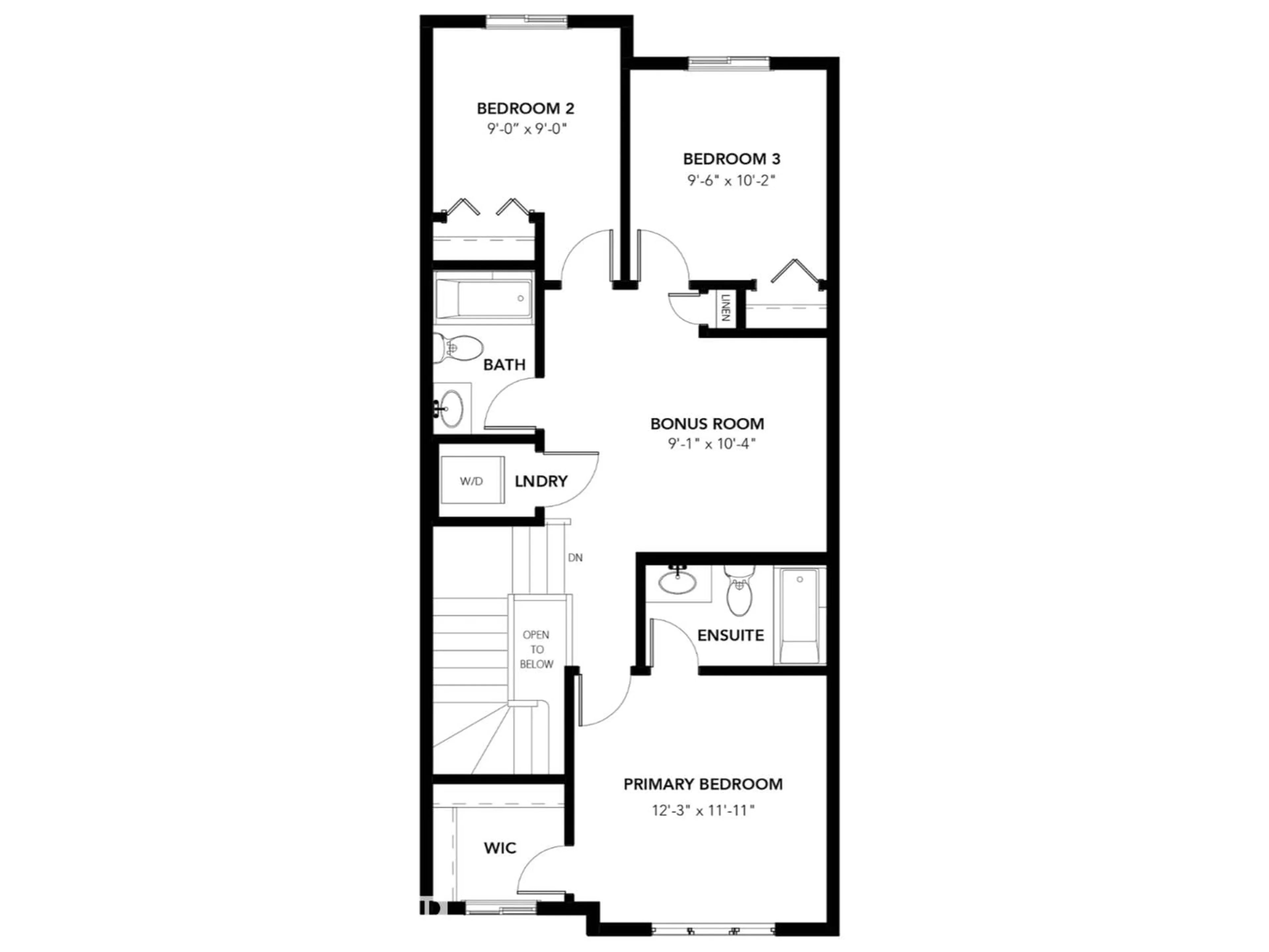 Floor plan for 6116 CARR RD, Edmonton Alberta T5E6Y4