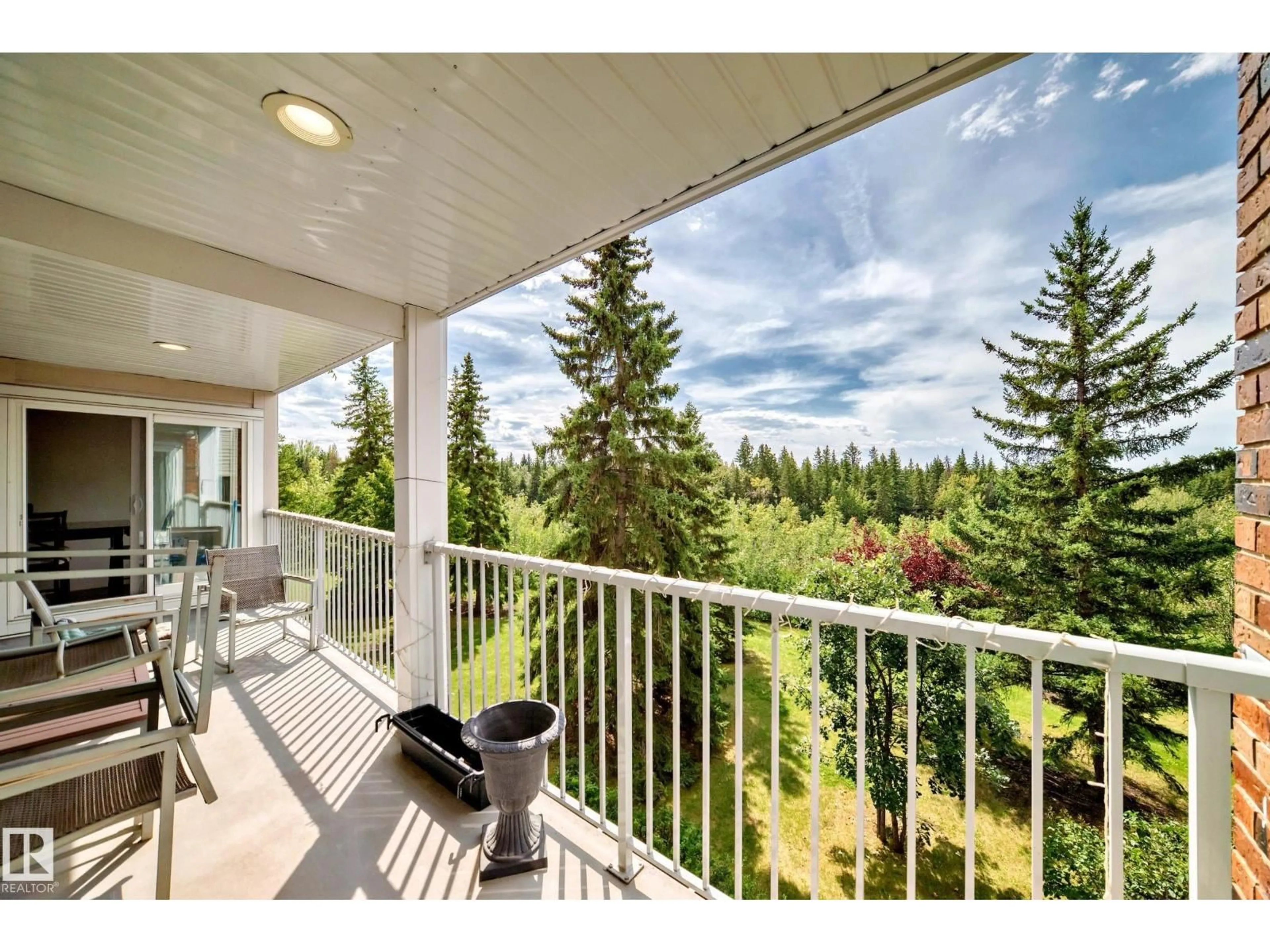 Patio, water/lake/river/ocean view for #306 - 4404 122 ST NW, Edmonton Alberta T6J4A9