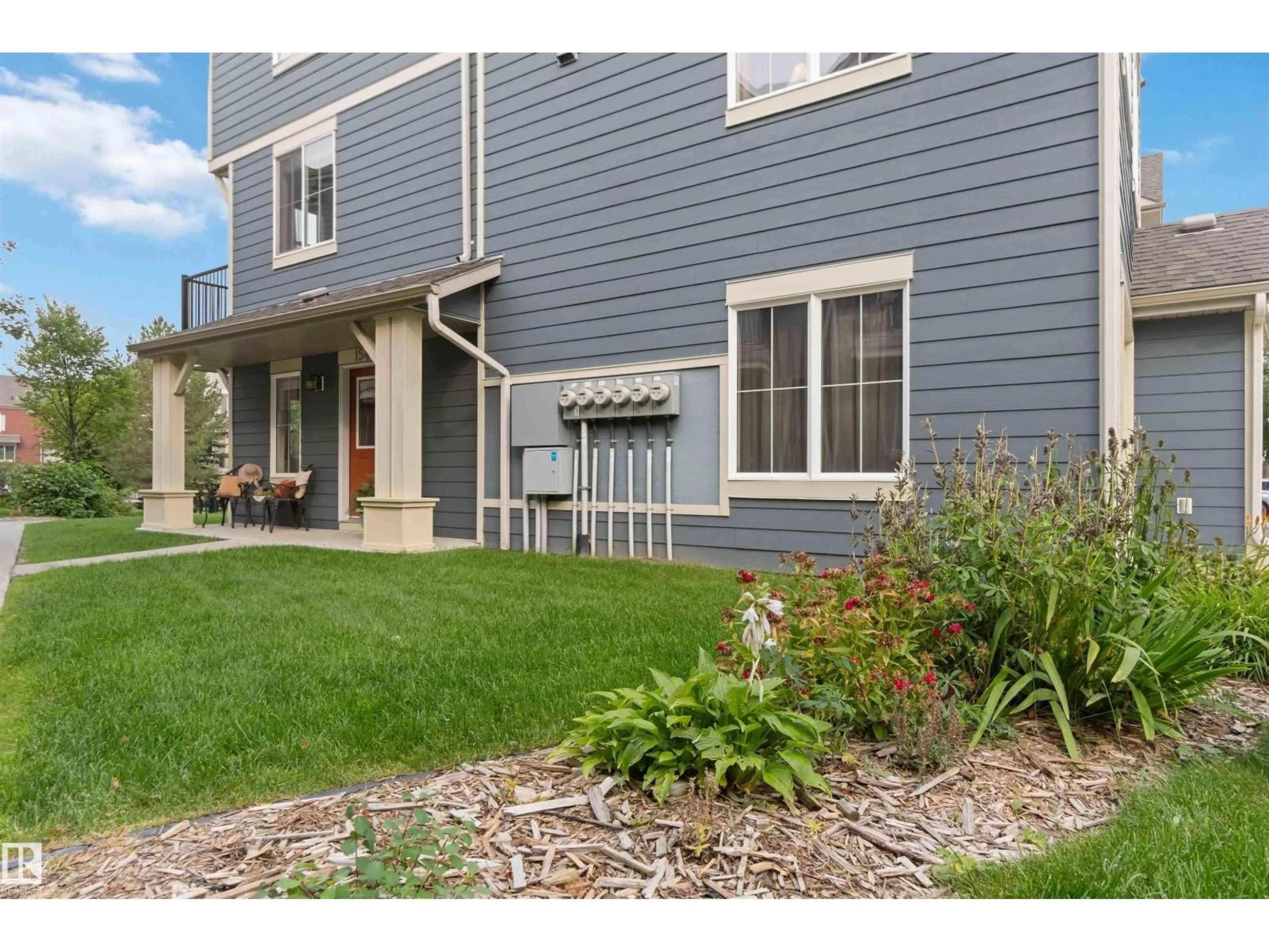 Home with vinyl exterior material, street for 603 - 154 WATT BV, Edmonton Alberta T6X0P3