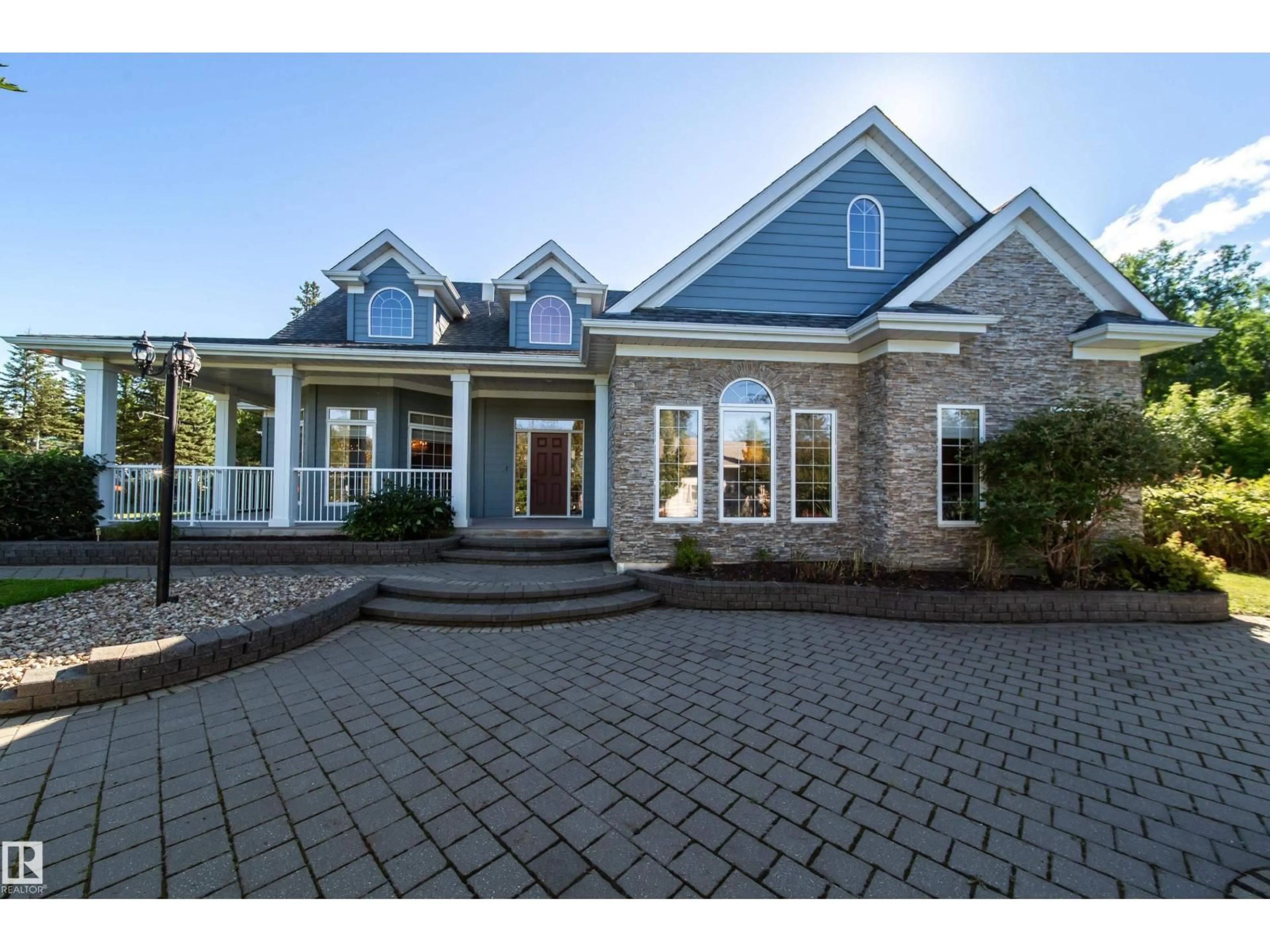 Home with brick exterior material, street for 2A SILVER BEACH RD, Rural Wetaskiwin County Alberta T0C2V0