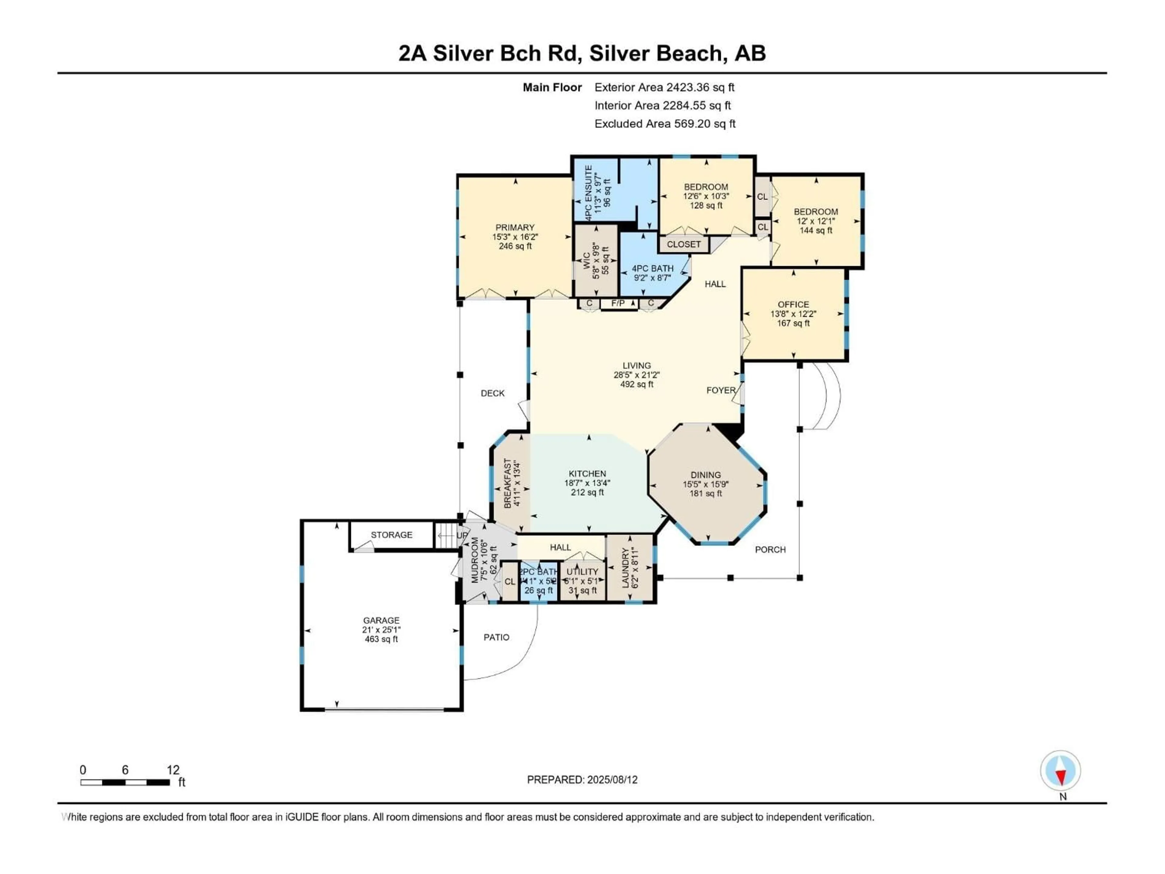 Floor plan for 2A SILVER BEACH RD, Rural Wetaskiwin County Alberta T0C2V0