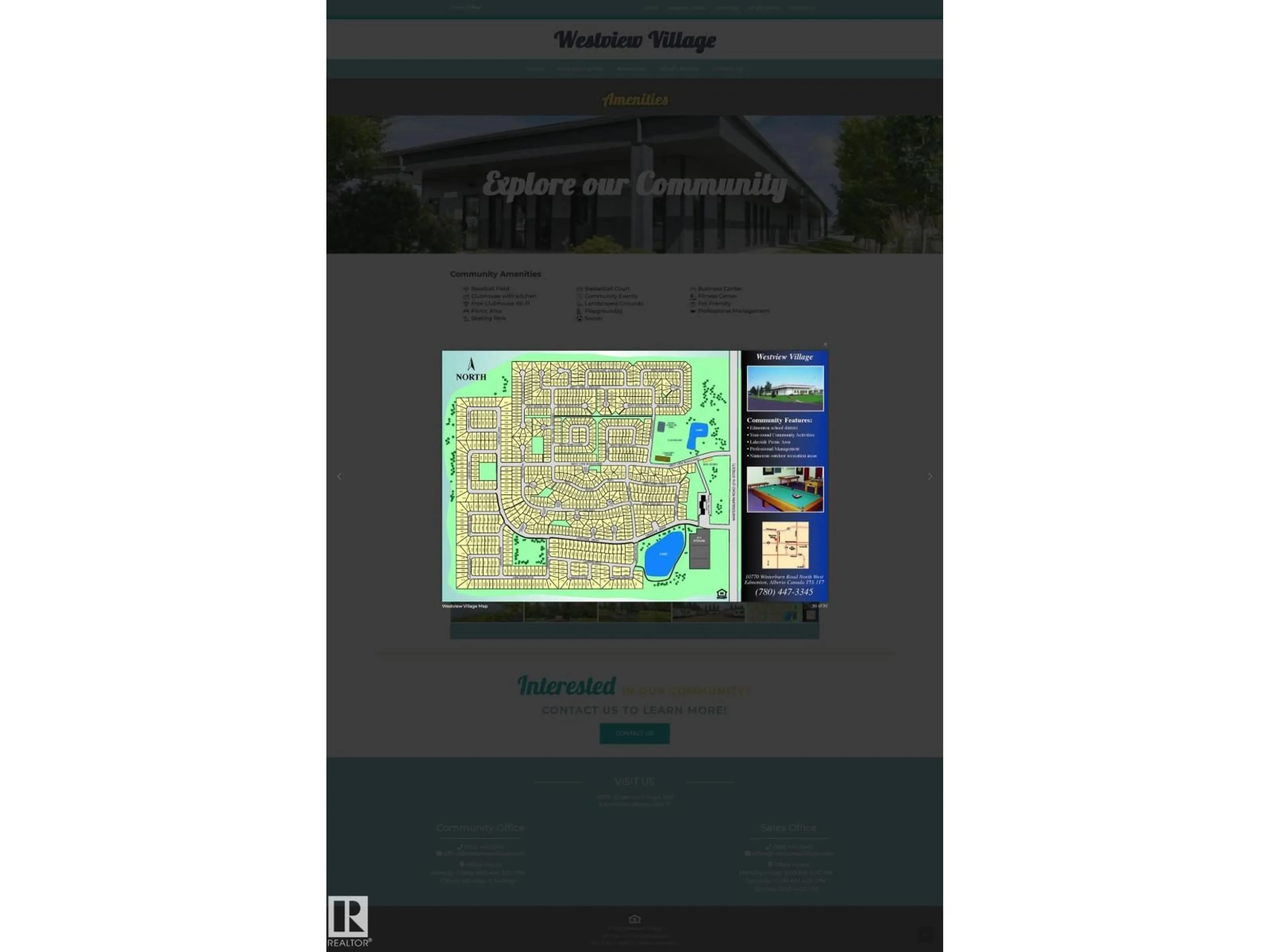 Picture of a map for 441 WESTVIEW CL NW, Edmonton Alberta T5S1T6