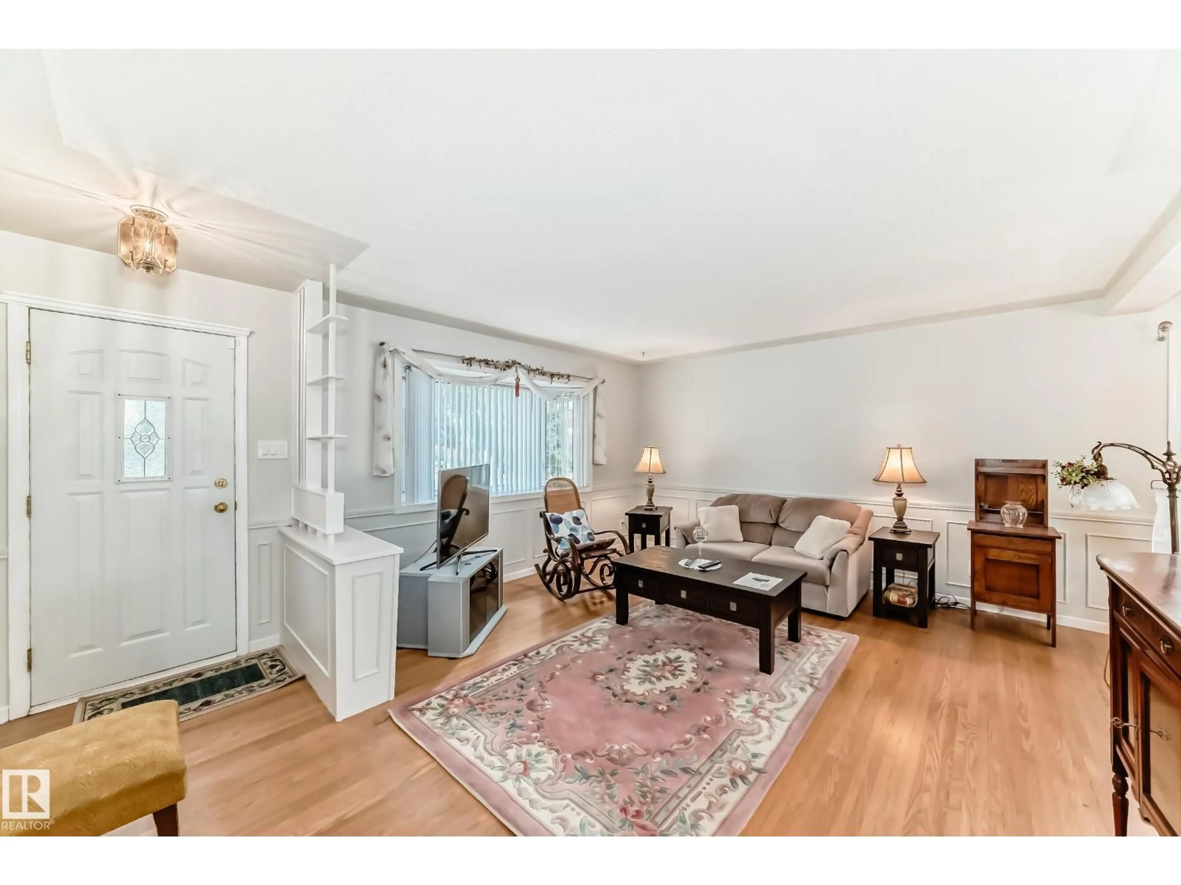 Living room with furniture, unknown for NW - 8602 158 ST, Edmonton Alberta T5R2C4