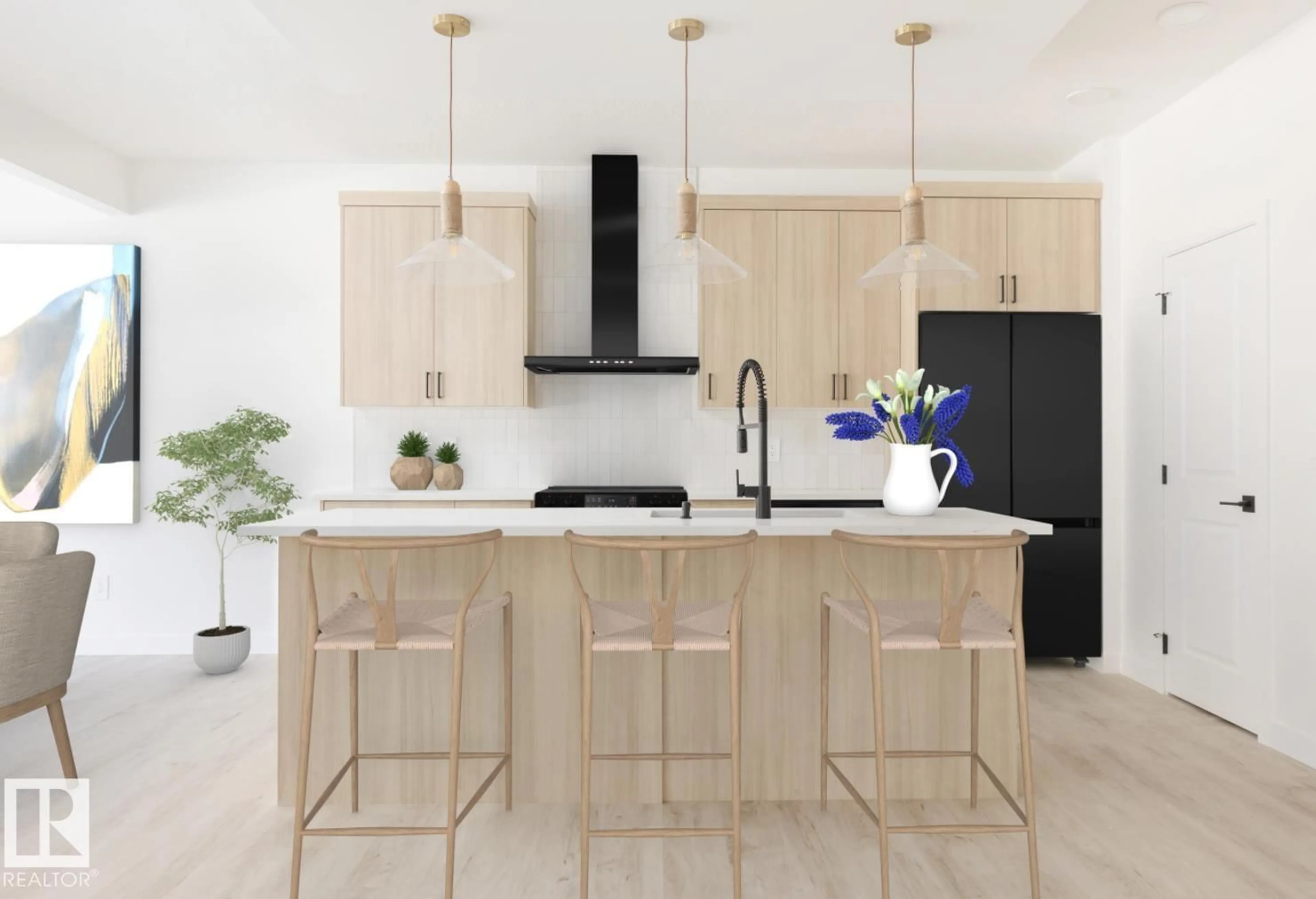 Contemporary kitchen, unknown for SW - 8223 KIRIAK LO, Edmonton Alberta T6W5S2