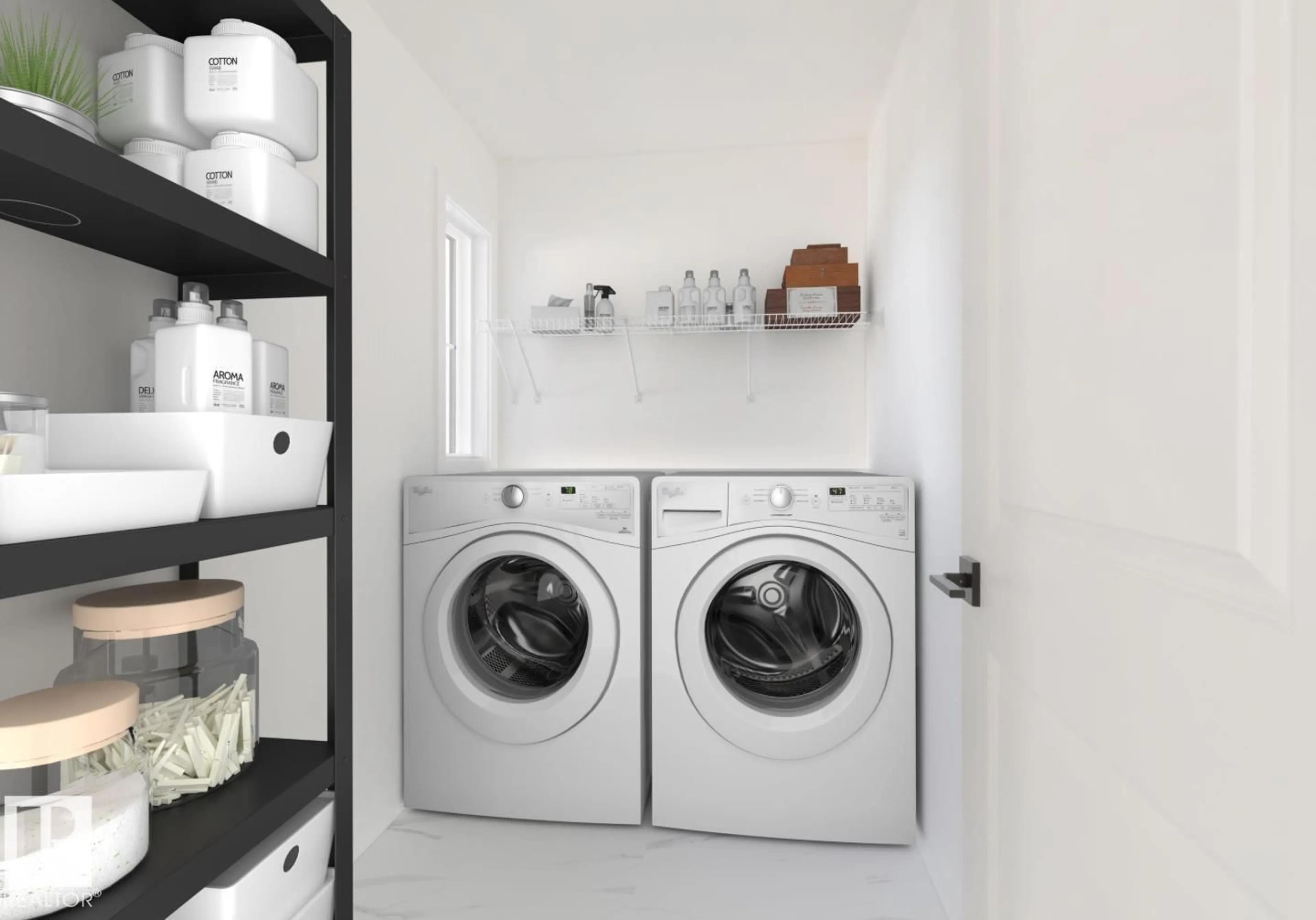 Laundry room for SW - 8223 KIRIAK LO, Edmonton Alberta T6W5S2