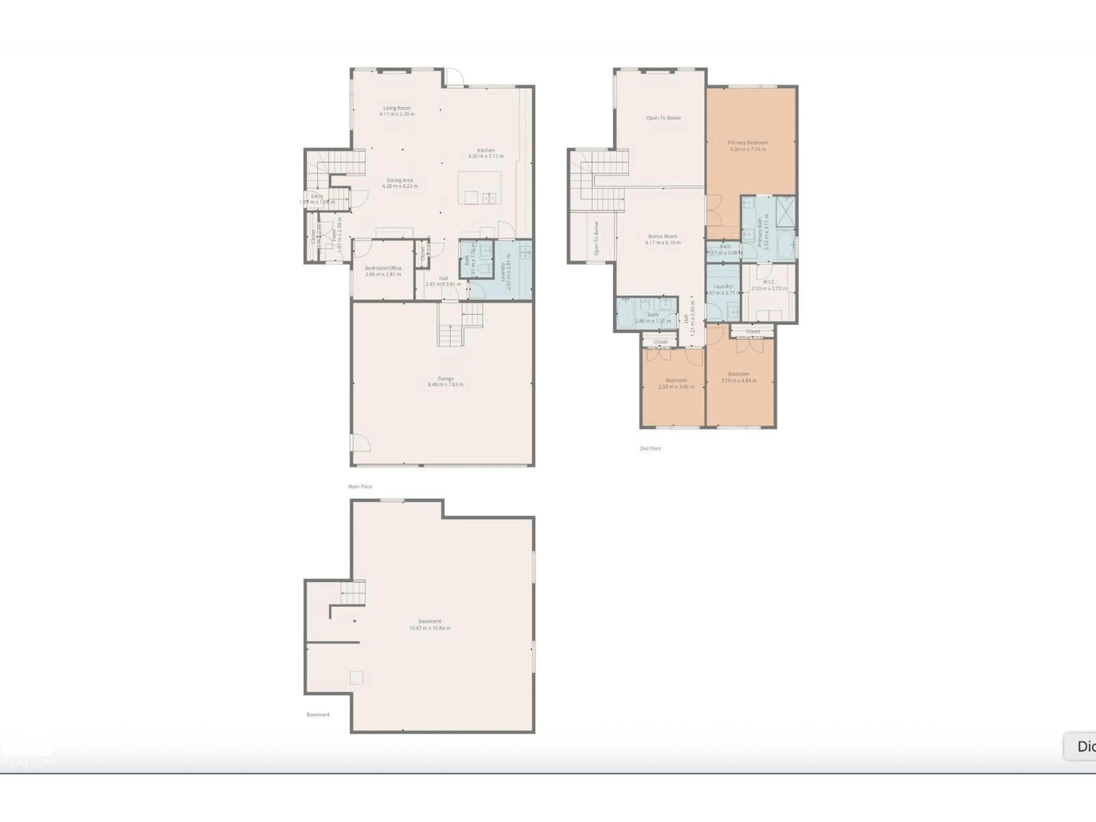 Floor plan for 26 BAKER ST, Ardrossan Alberta T8E0B6