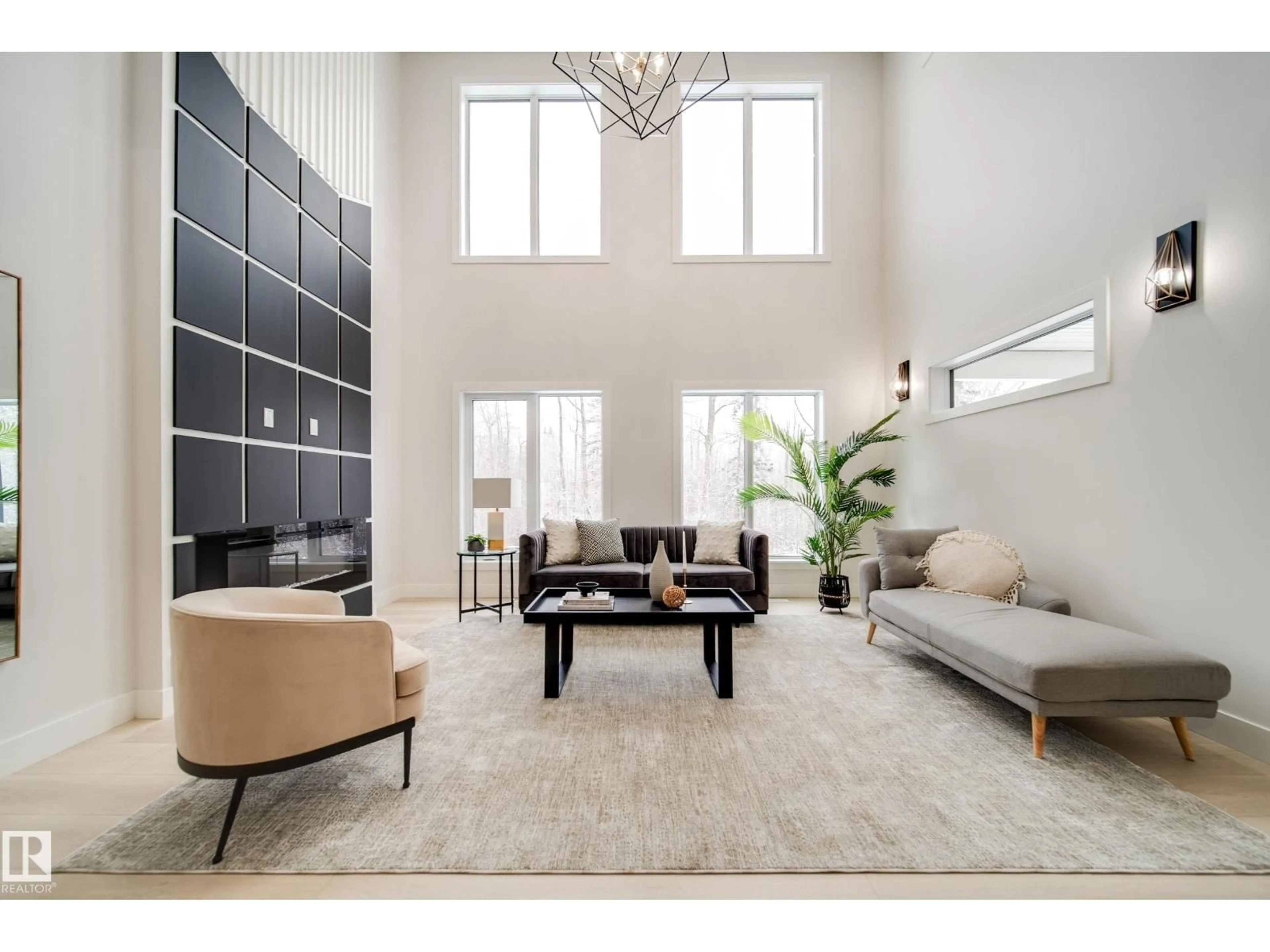 Living room with furniture, unknown for 26 BAKER ST, Ardrossan Alberta T8E0B6