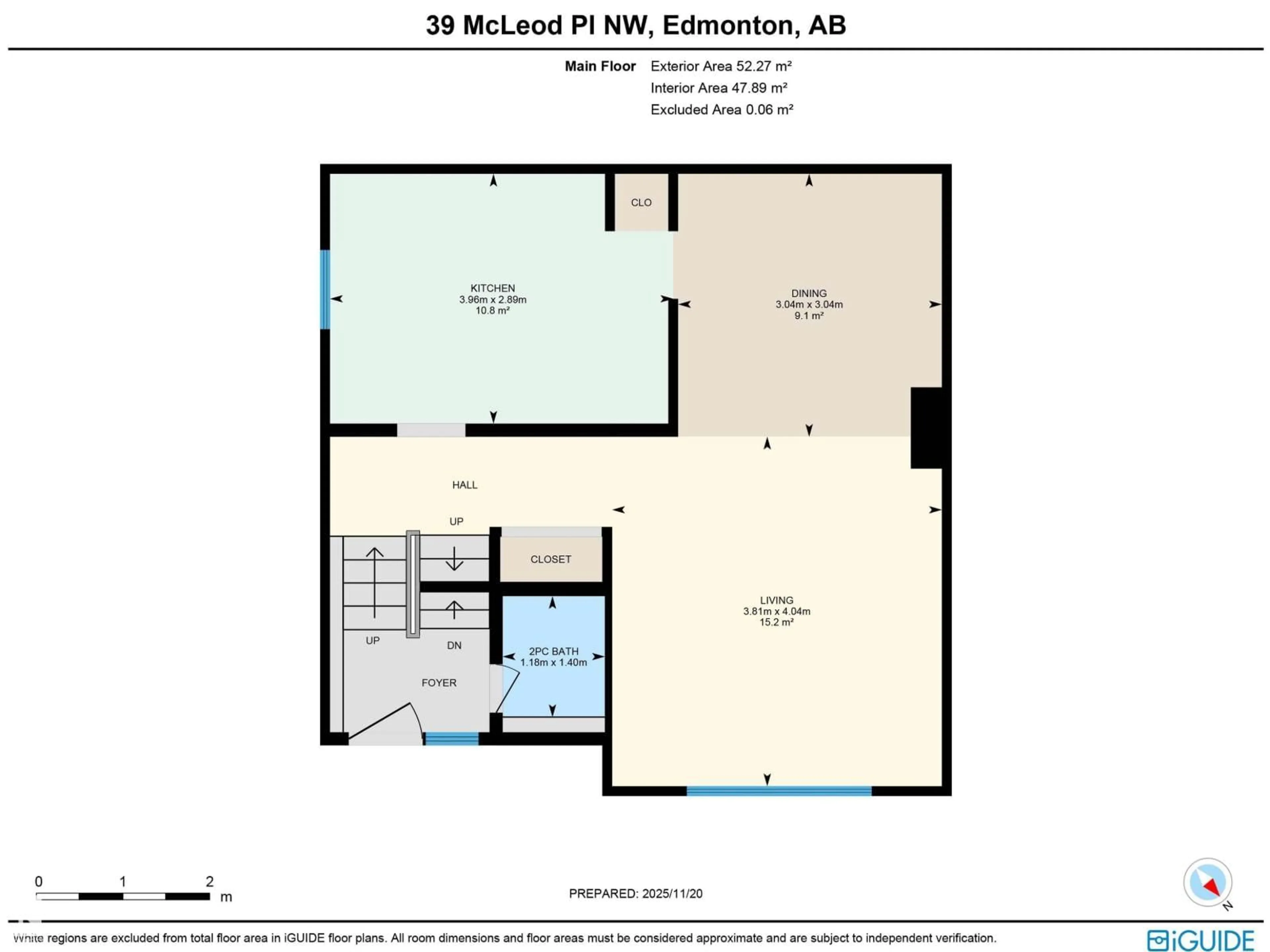 Floor plan for 39 MCLEOD PL, Edmonton Alberta T5A3A8