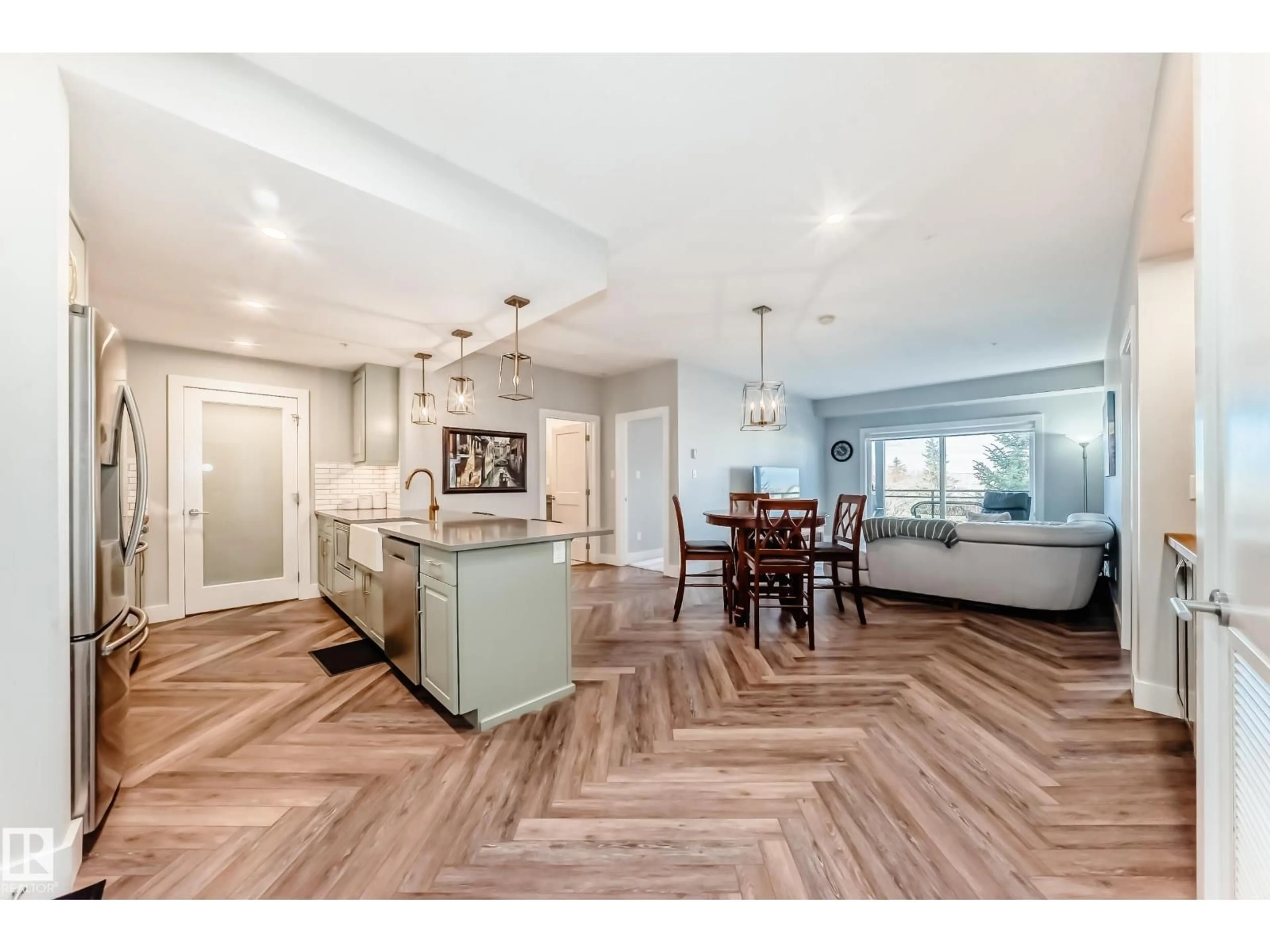 Open concept kitchen, unknown for #307 - 528 GRIESBACH PR, Edmonton Alberta T5E6X2