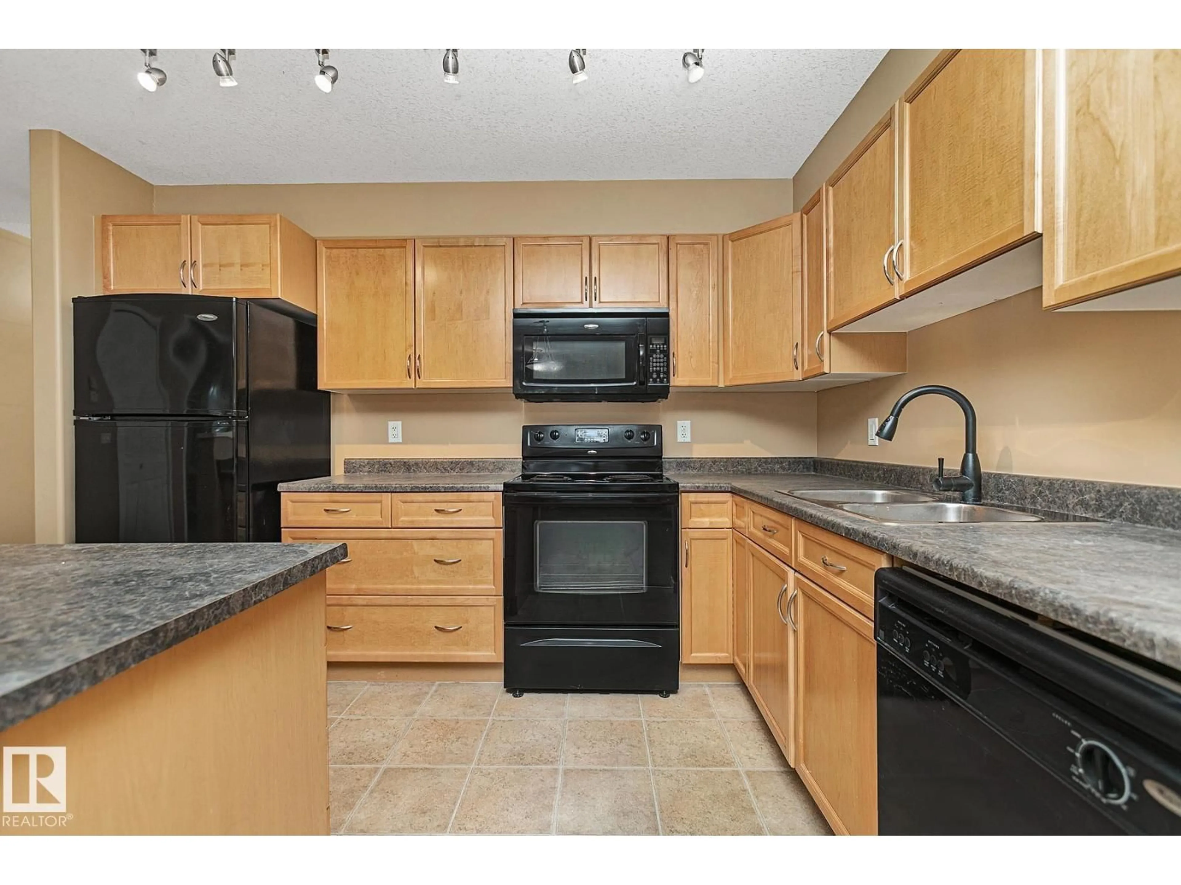 Standard kitchen, unknown for #110 - 1589 GLASTONBURY BV, Edmonton Alberta T5T2V1
