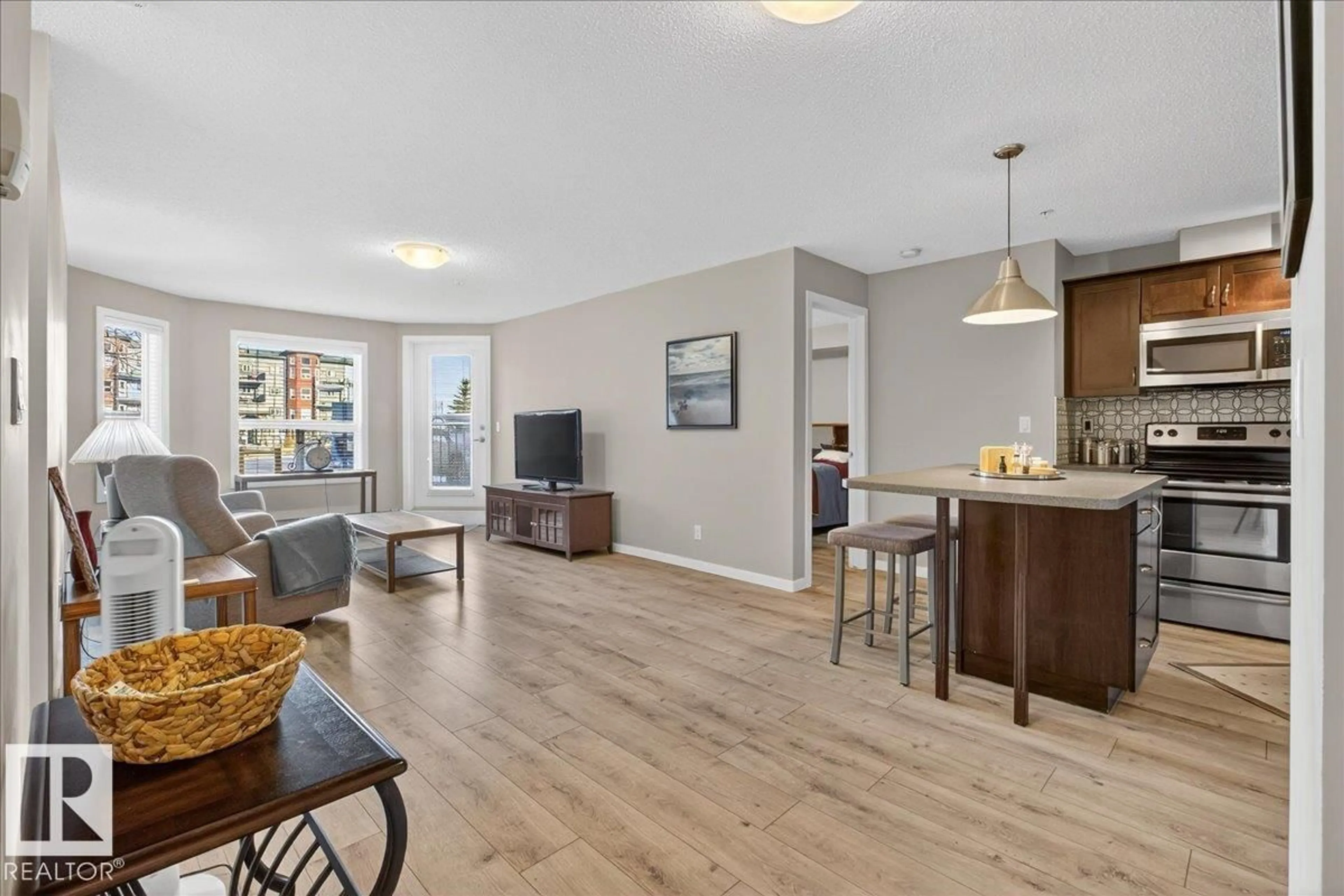 Living room with furniture, unknown for 396 - 120 SILVER BERRY RD, Edmonton Alberta T6T0H1