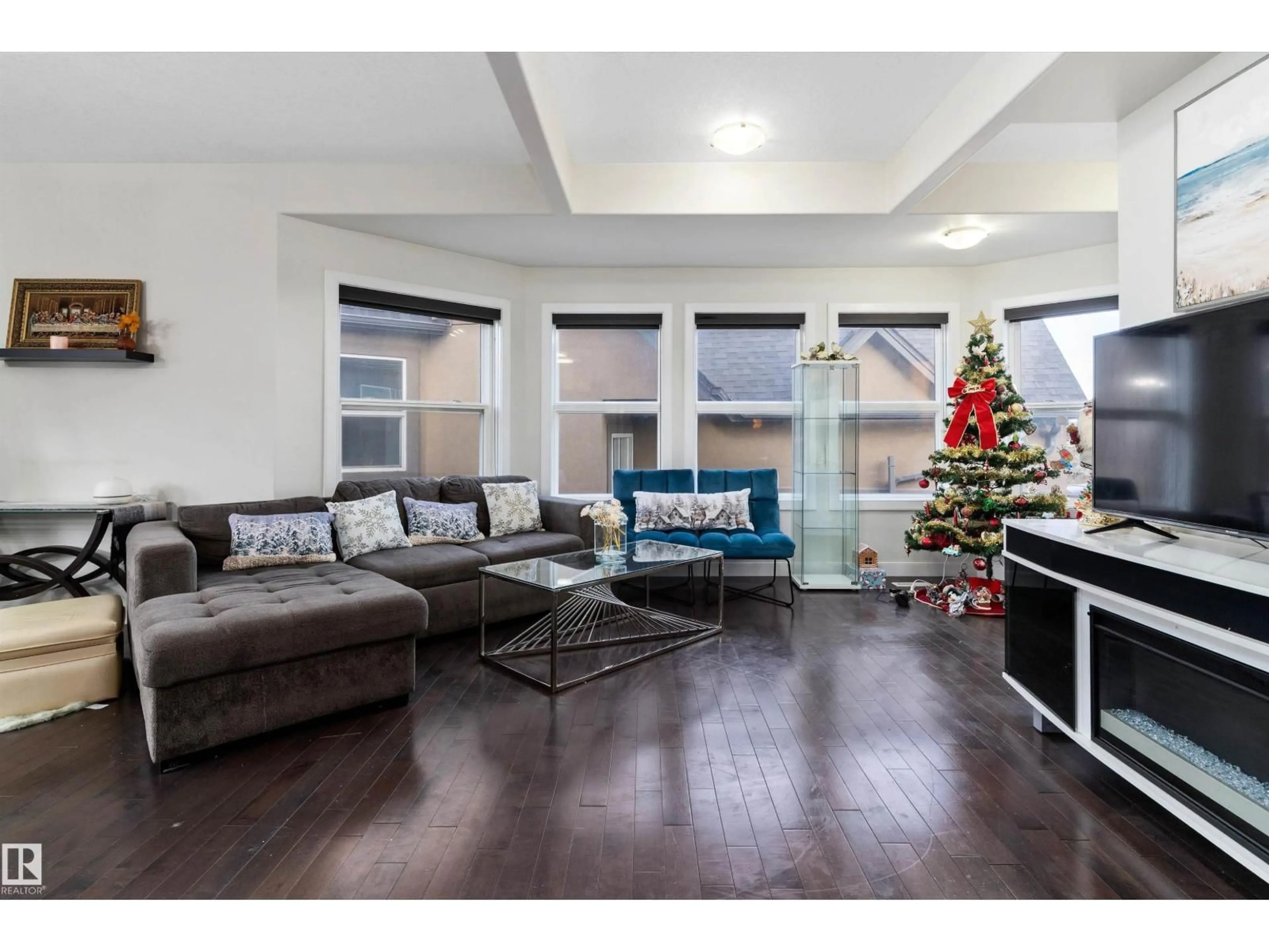 Living room with furniture, unknown for #36 - 1720 GARNETT PT, Edmonton Alberta T5T4C4