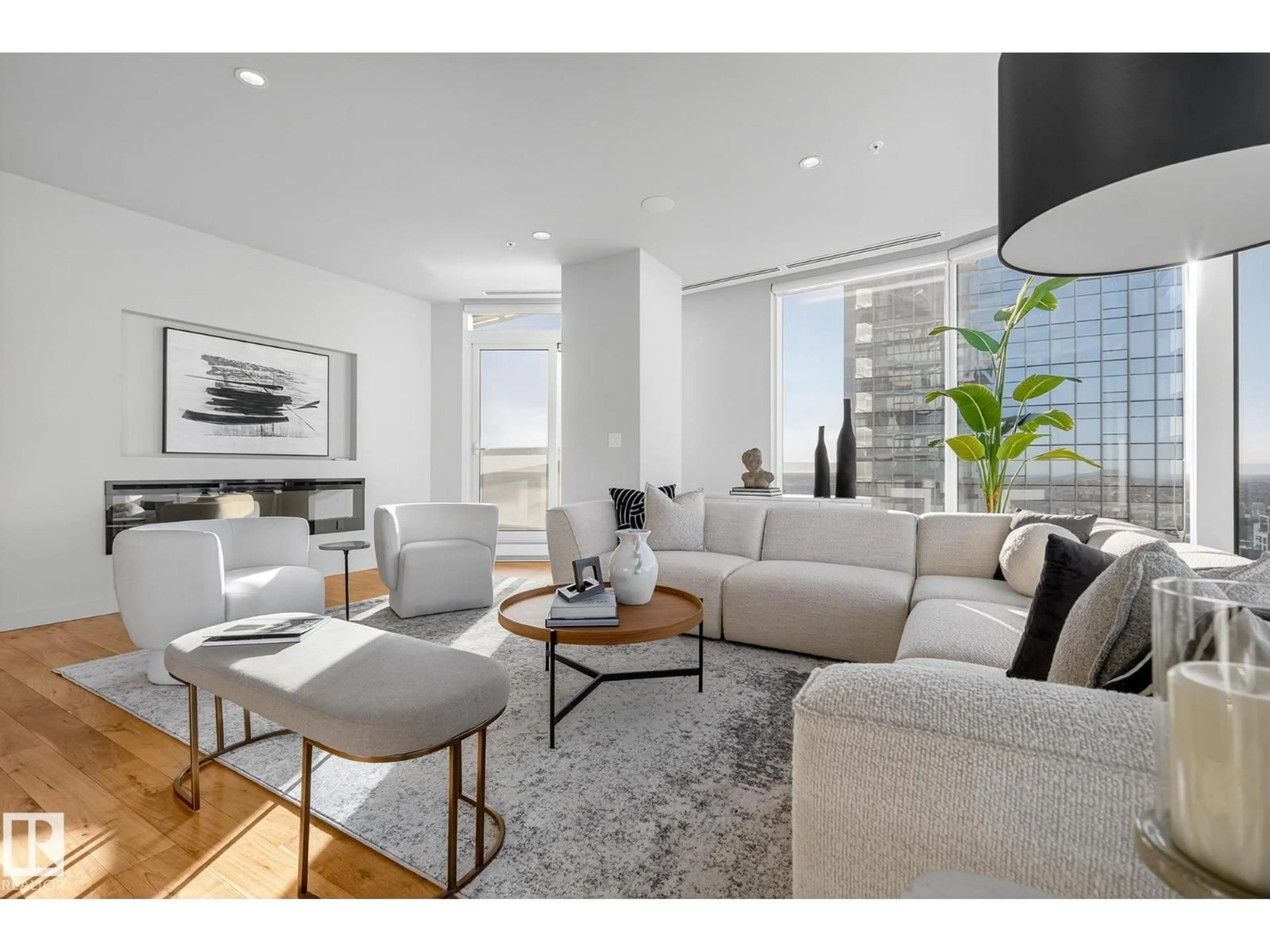 Living room with furniture, unknown for 10360 - 4704 102 ST NW, Edmonton Alberta T5J0K6