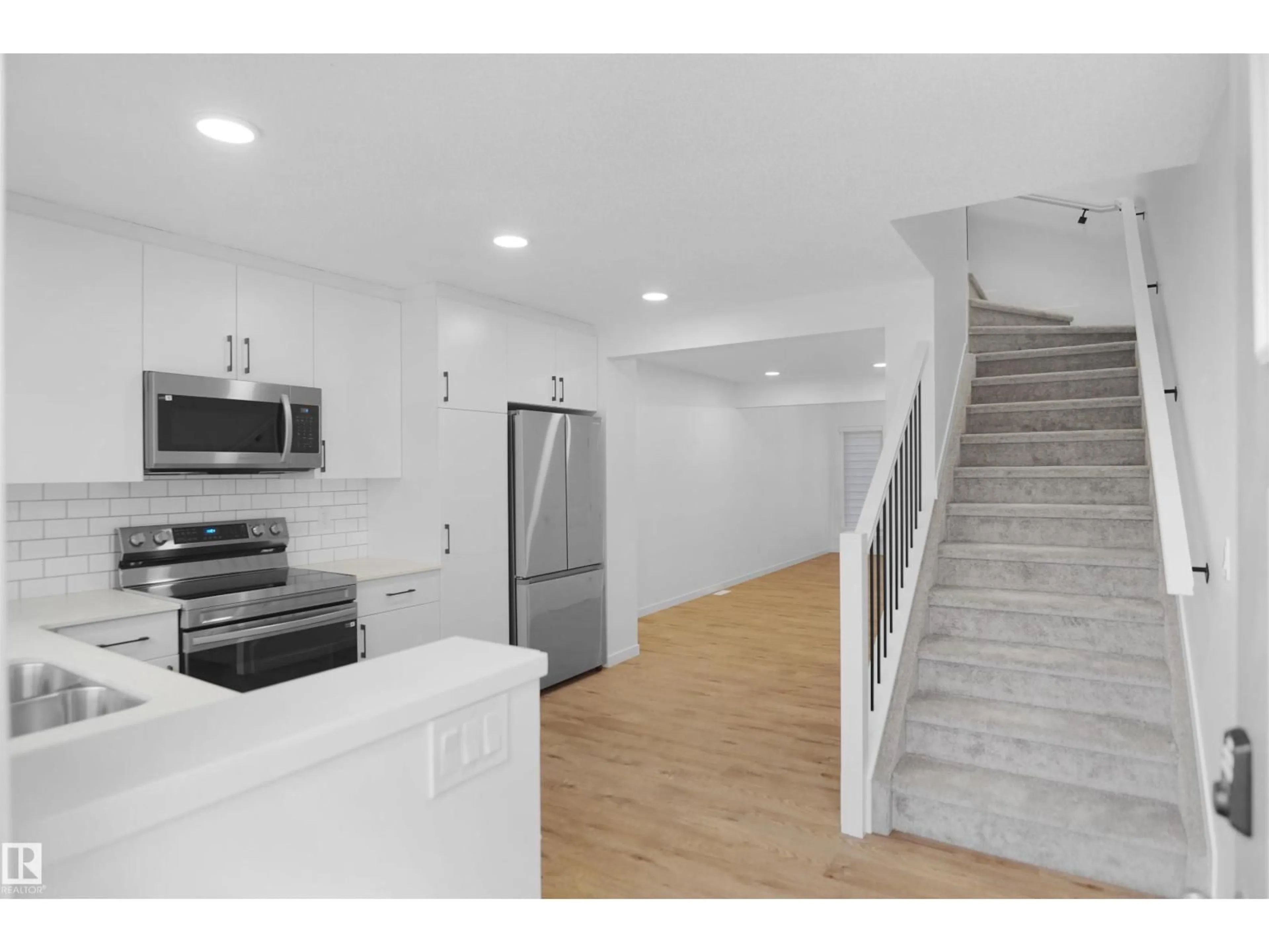 Open concept kitchen, unknown for 2031 210 ST, Edmonton Alberta T6M2P5