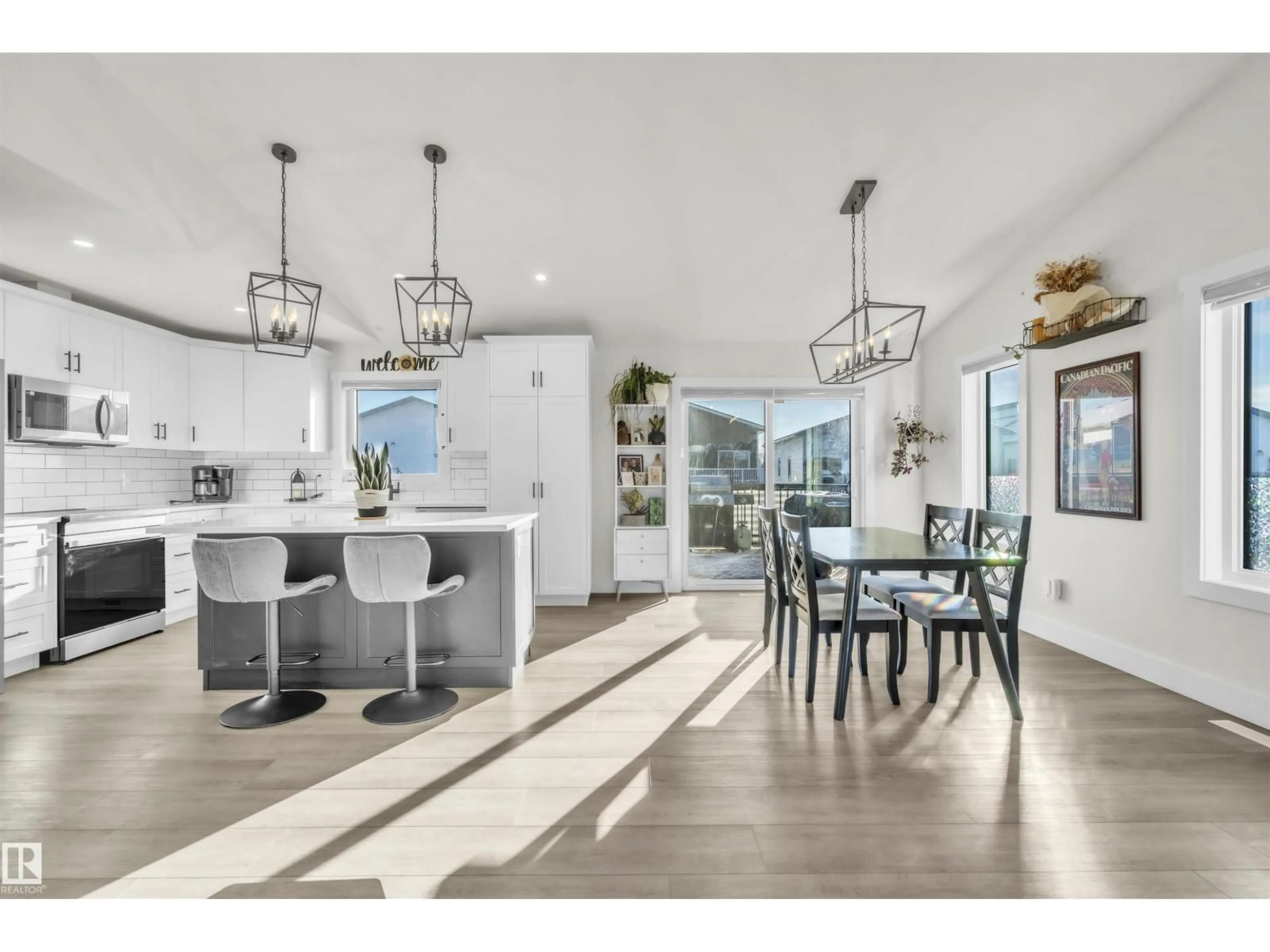 Open concept kitchen, ceramic/tile floor for 319 WATERTON WY, Cold Lake Alberta T8M0L4