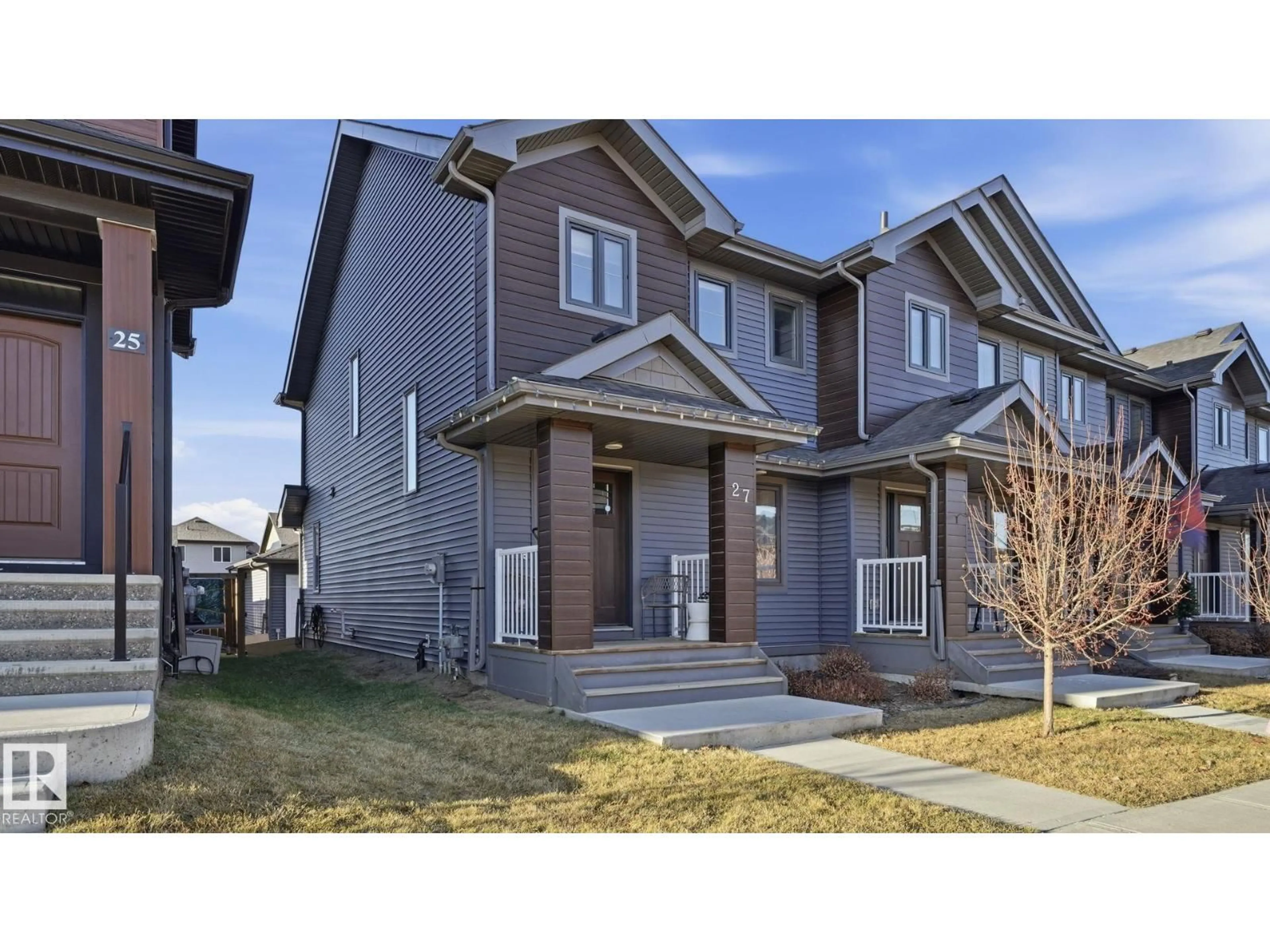 Home with vinyl exterior material, street for 27 TONEWOOD BV, Spruce Grove Alberta T7X0Z3
