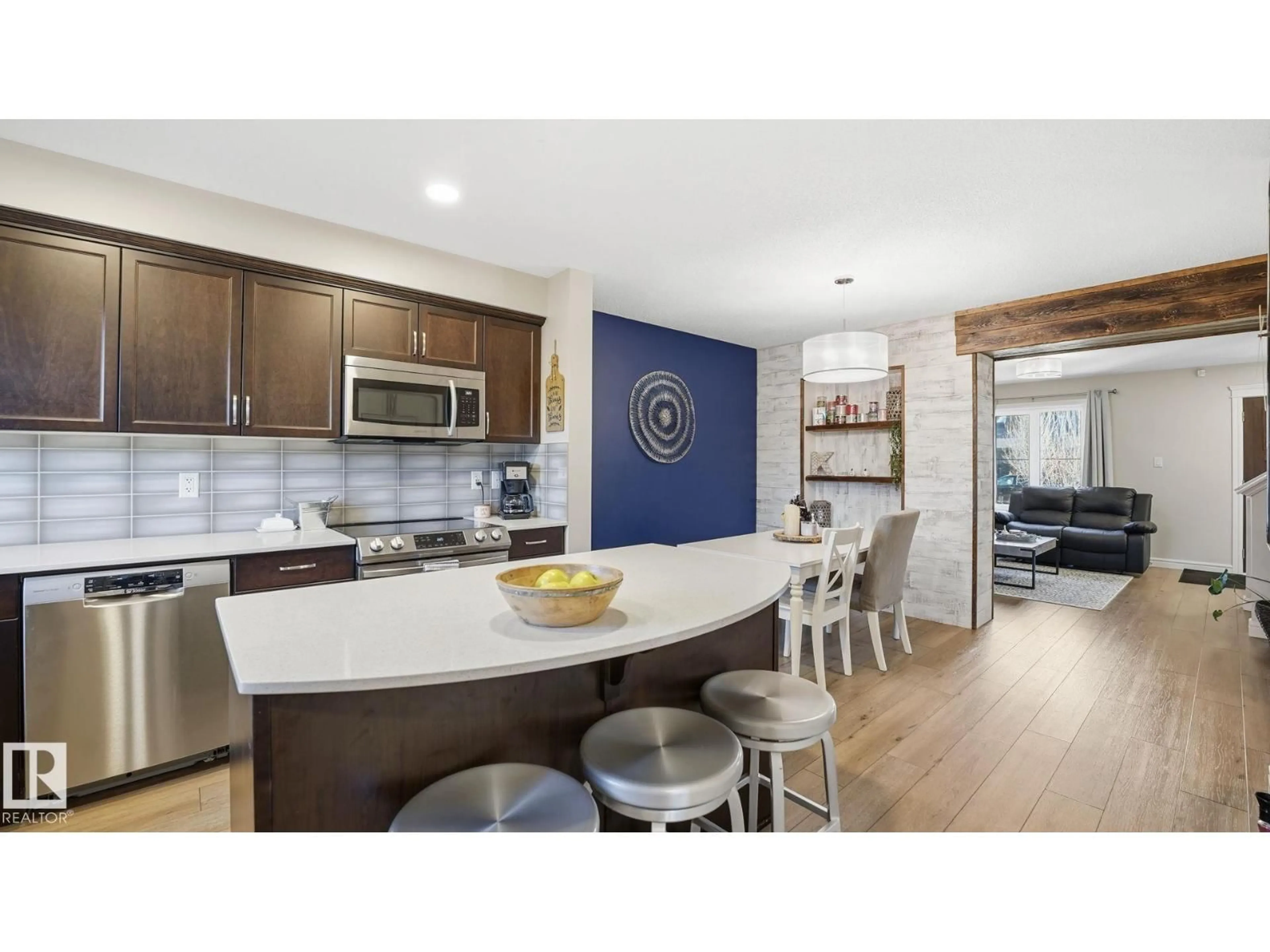 Open concept kitchen, unknown for 27 TONEWOOD BV, Spruce Grove Alberta T7X0Z3