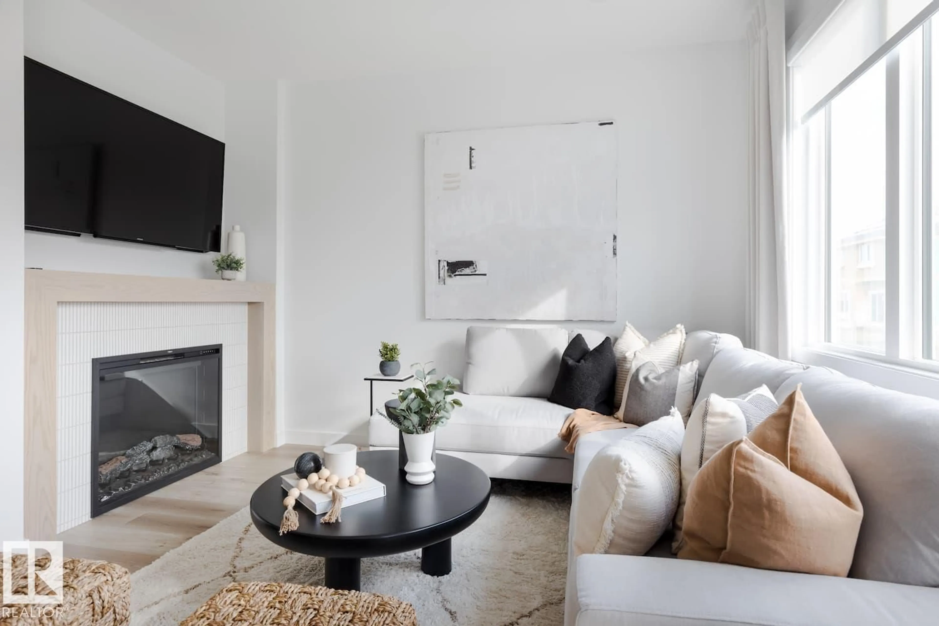 Living room with furniture, unknown for 3245 DIXON WY, Edmonton Alberta T6W5L4